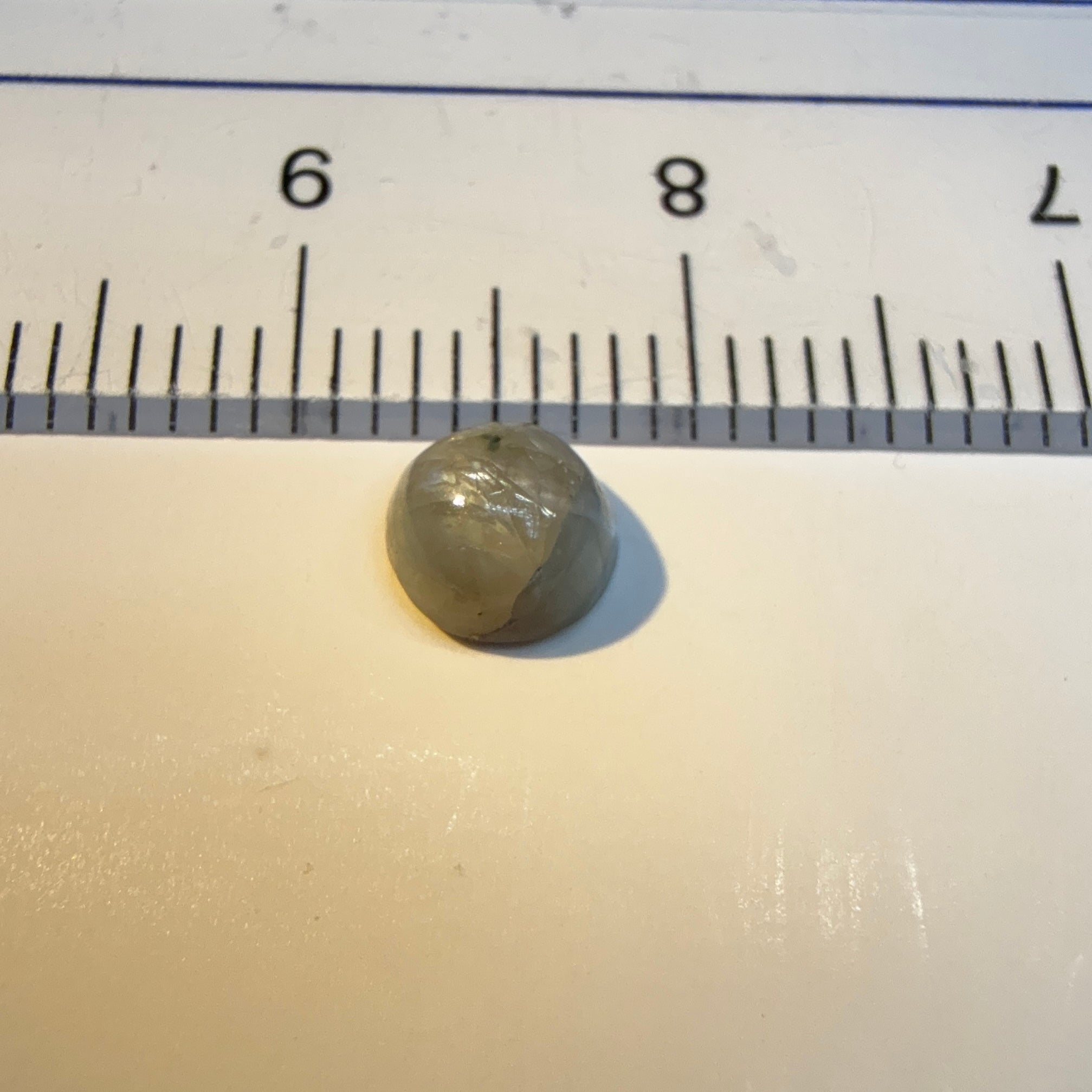 Cats-Eye Alexandrite (very slight partial cats-eye effect), 0.97ct, Manyara, Tanzania, Untreated Unheated