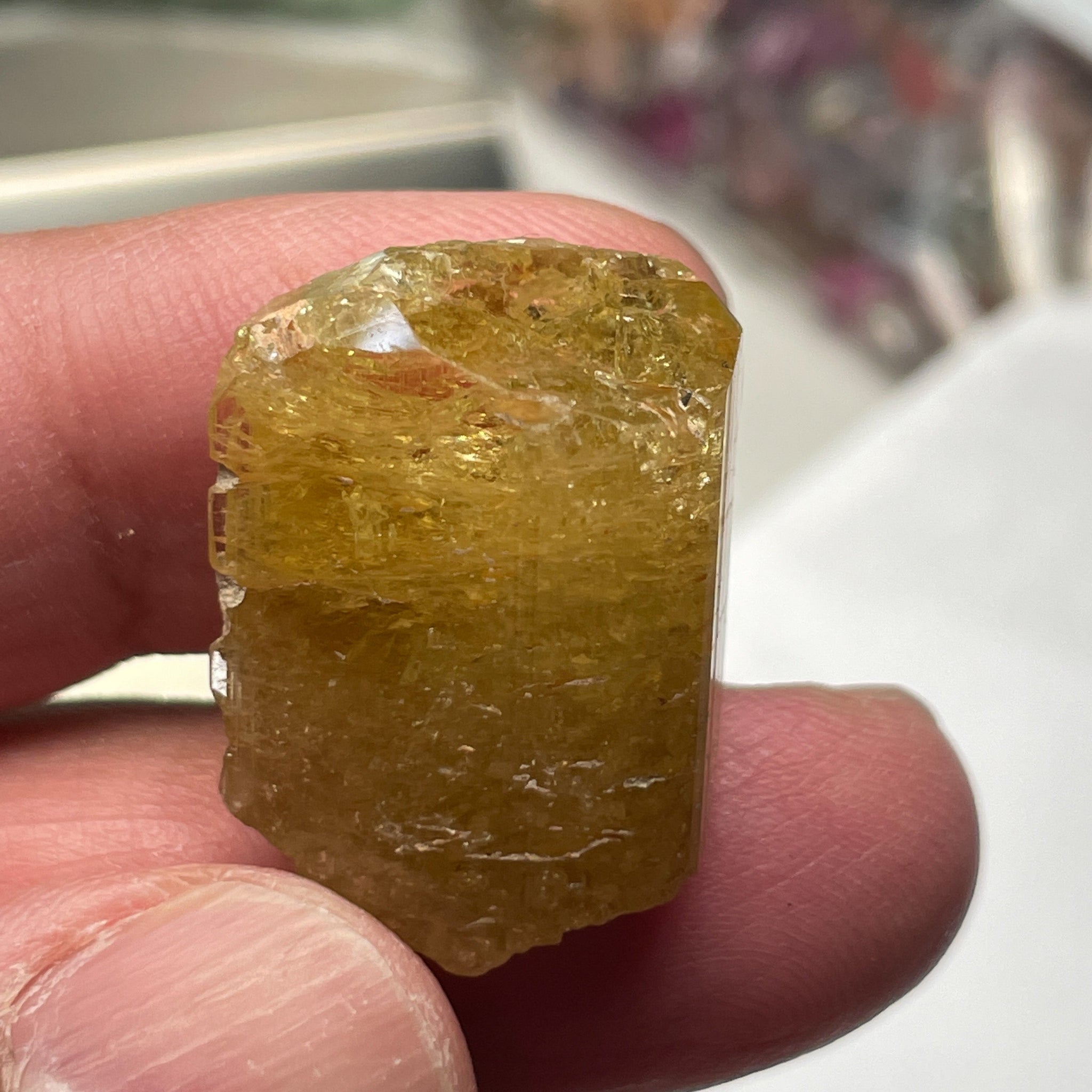 45.60Ct Tourmaline Crystal. Tanzania. Untreated Unheated.