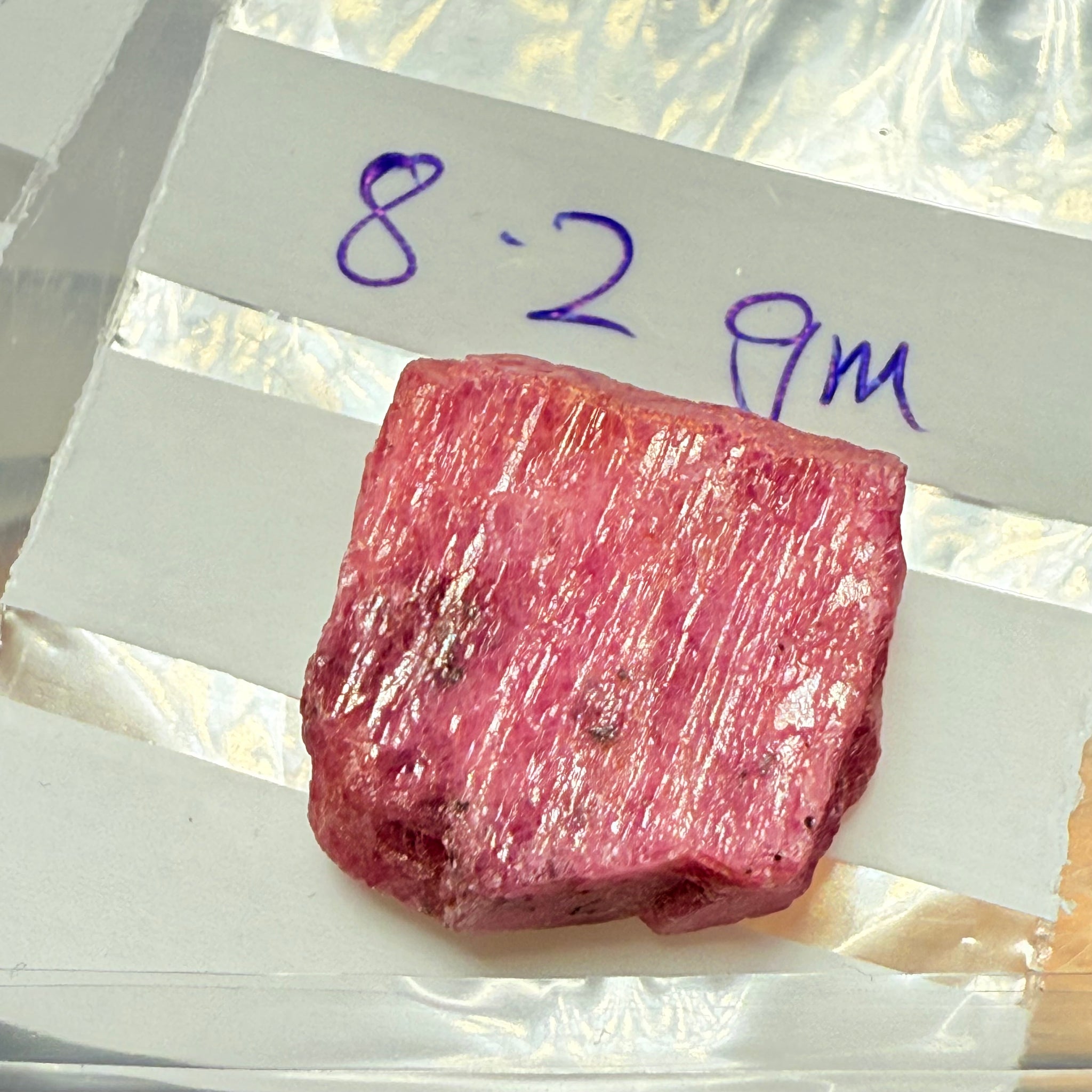 Sapphire Crystal, 8.20gm, Dodoma, Tanzania, Untreated Unheated