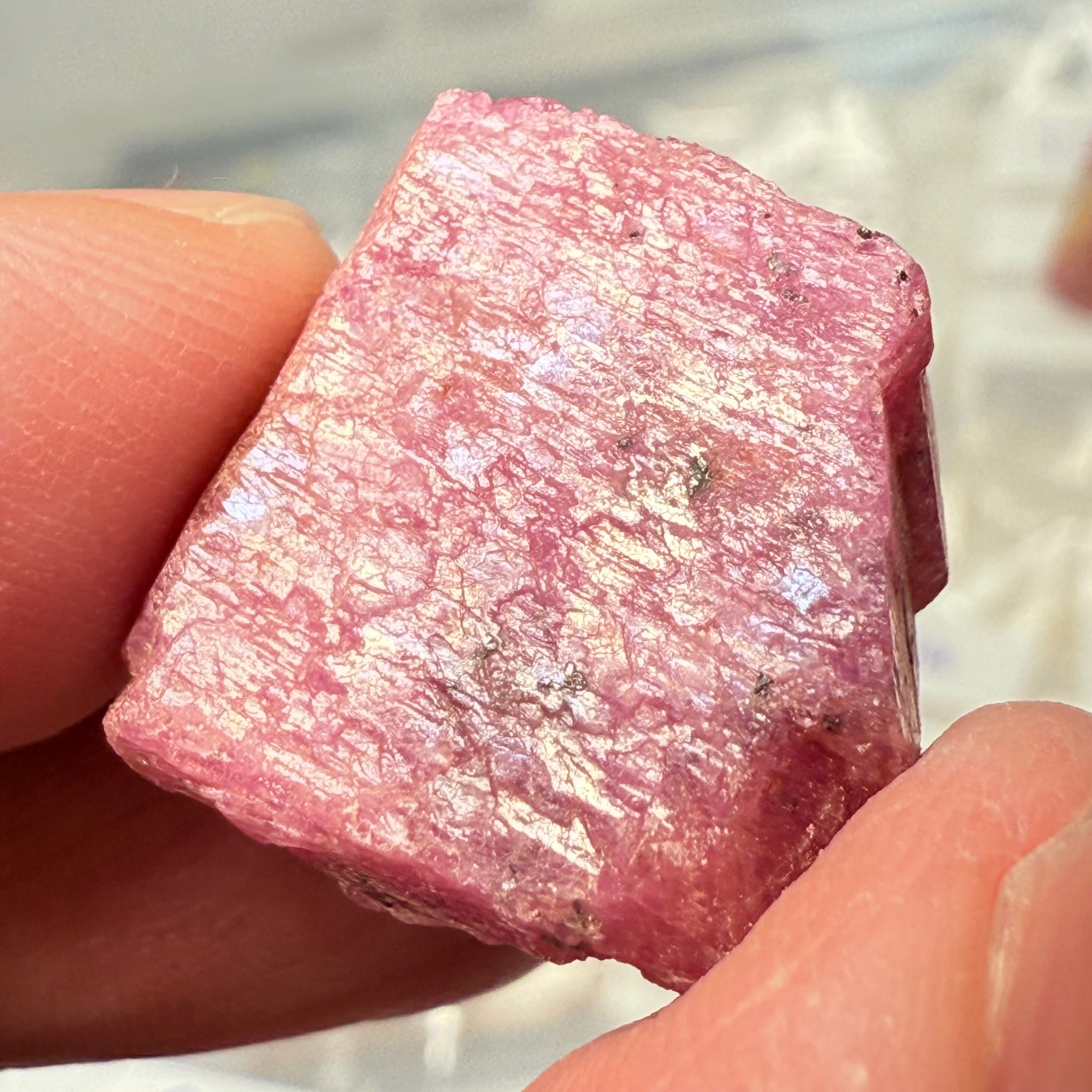 Sapphire Crystal, 8.20gm, Dodoma, Tanzania, Untreated Unheated