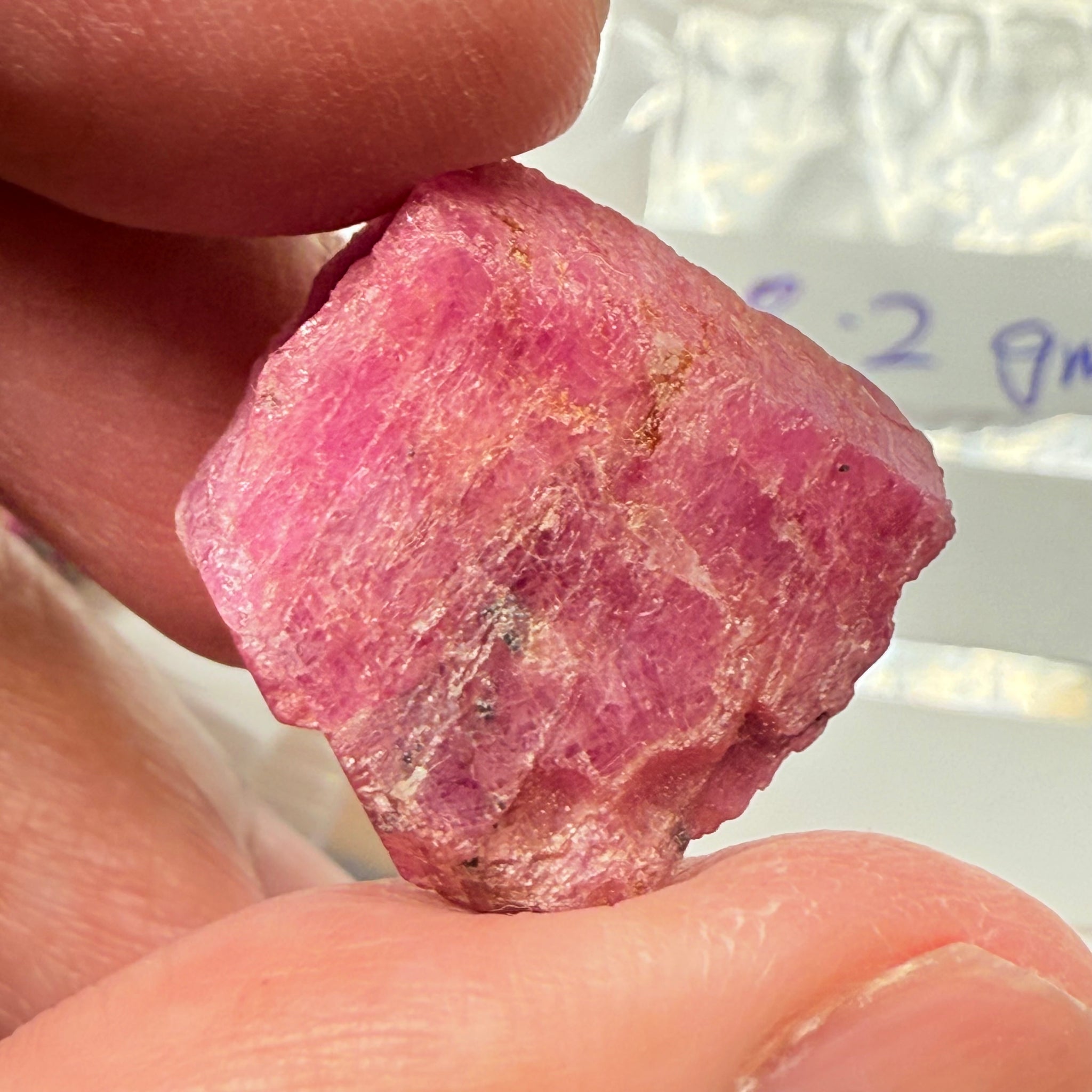 Sapphire Crystal, 8.20gm, Dodoma, Tanzania, Untreated Unheated