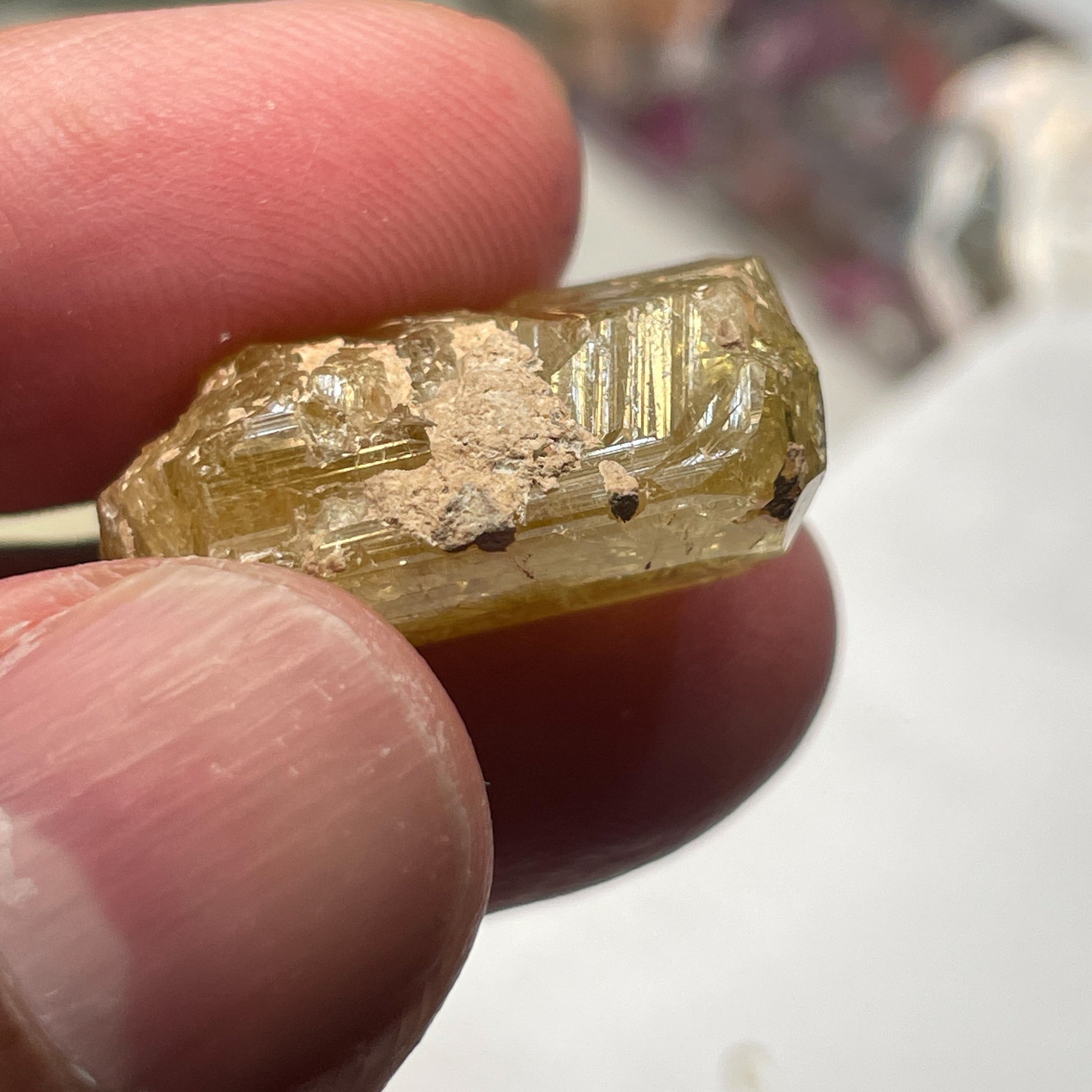 45.60Ct Tourmaline Crystal. Tanzania. Untreated Unheated.