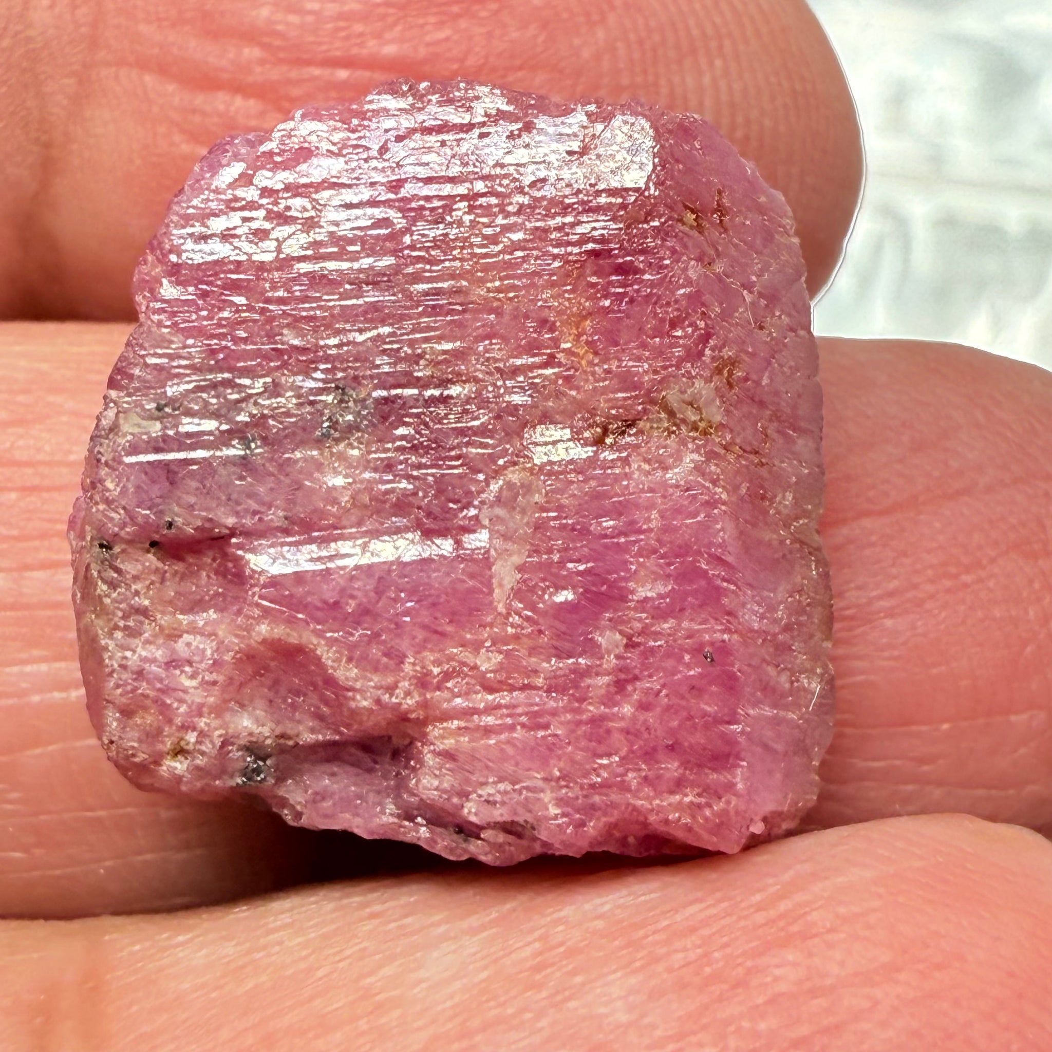 Sapphire Crystal, 8.20gm, Dodoma, Tanzania, Untreated Unheated