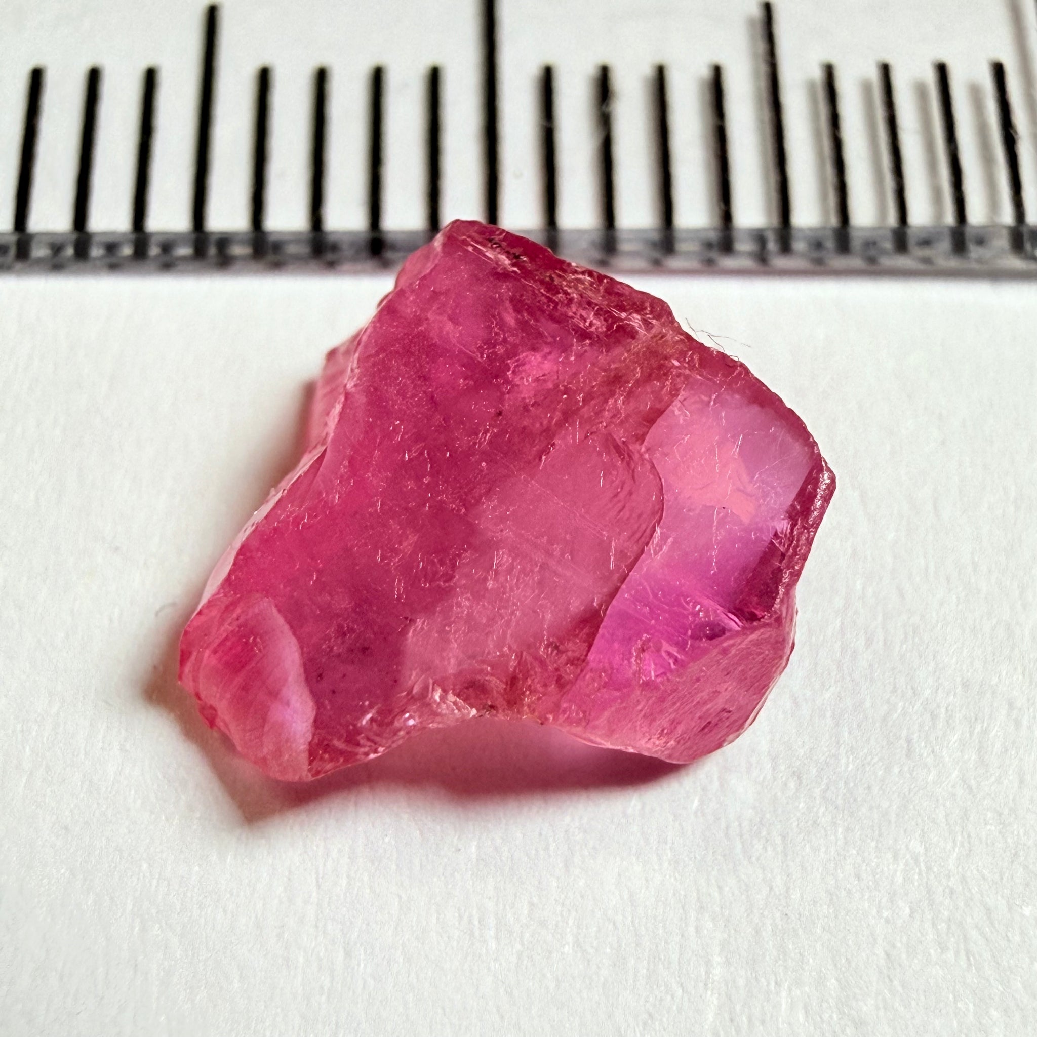 Winza Sapphire Crystal, 2.21ct, Winza, Tanzania, Untreated Unheated, crystalized on both sides