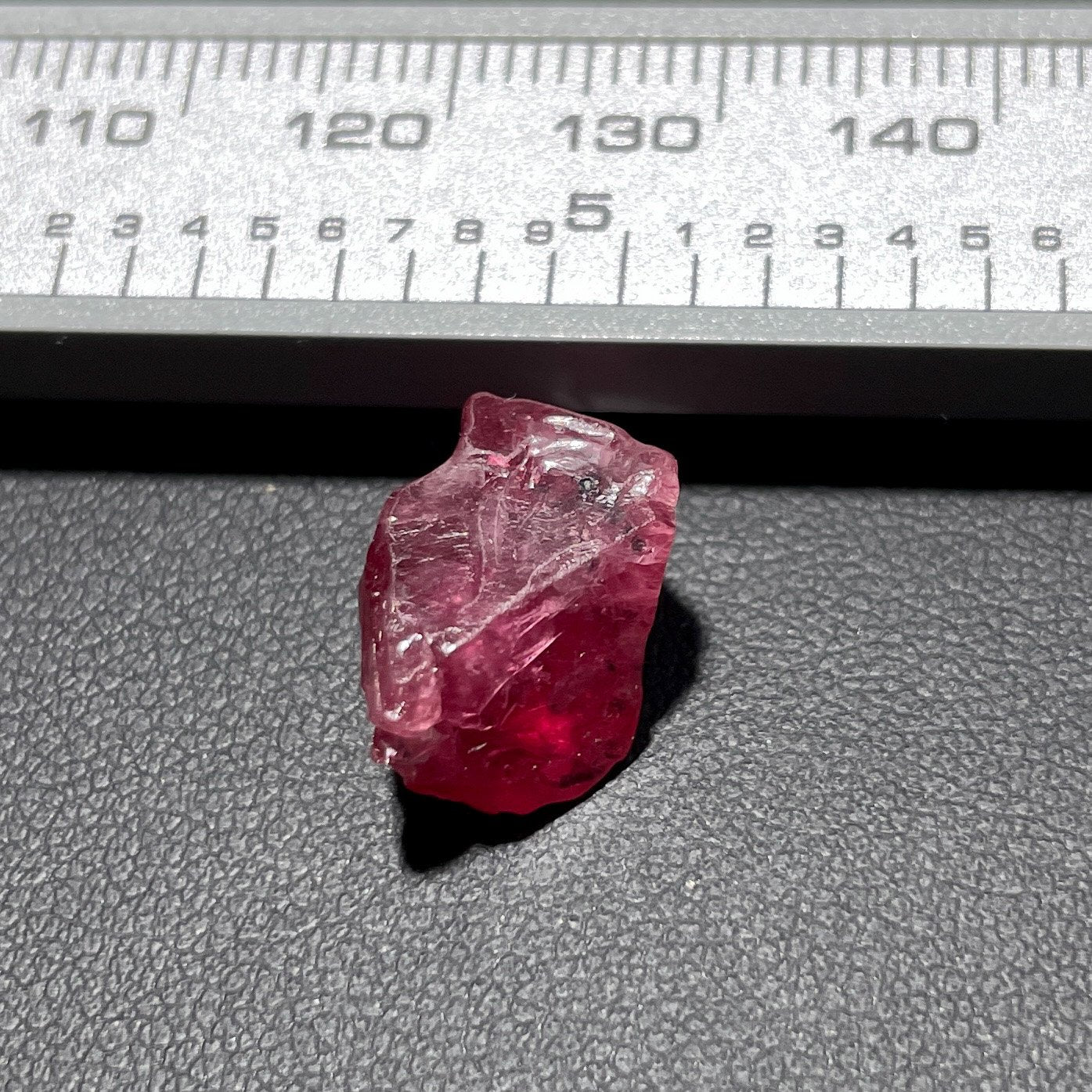 10.53Ct Mahenge Red Spinel Crystal. Tanzania Untreated Unheated. 14.5 X 8.1 11.7 Mm