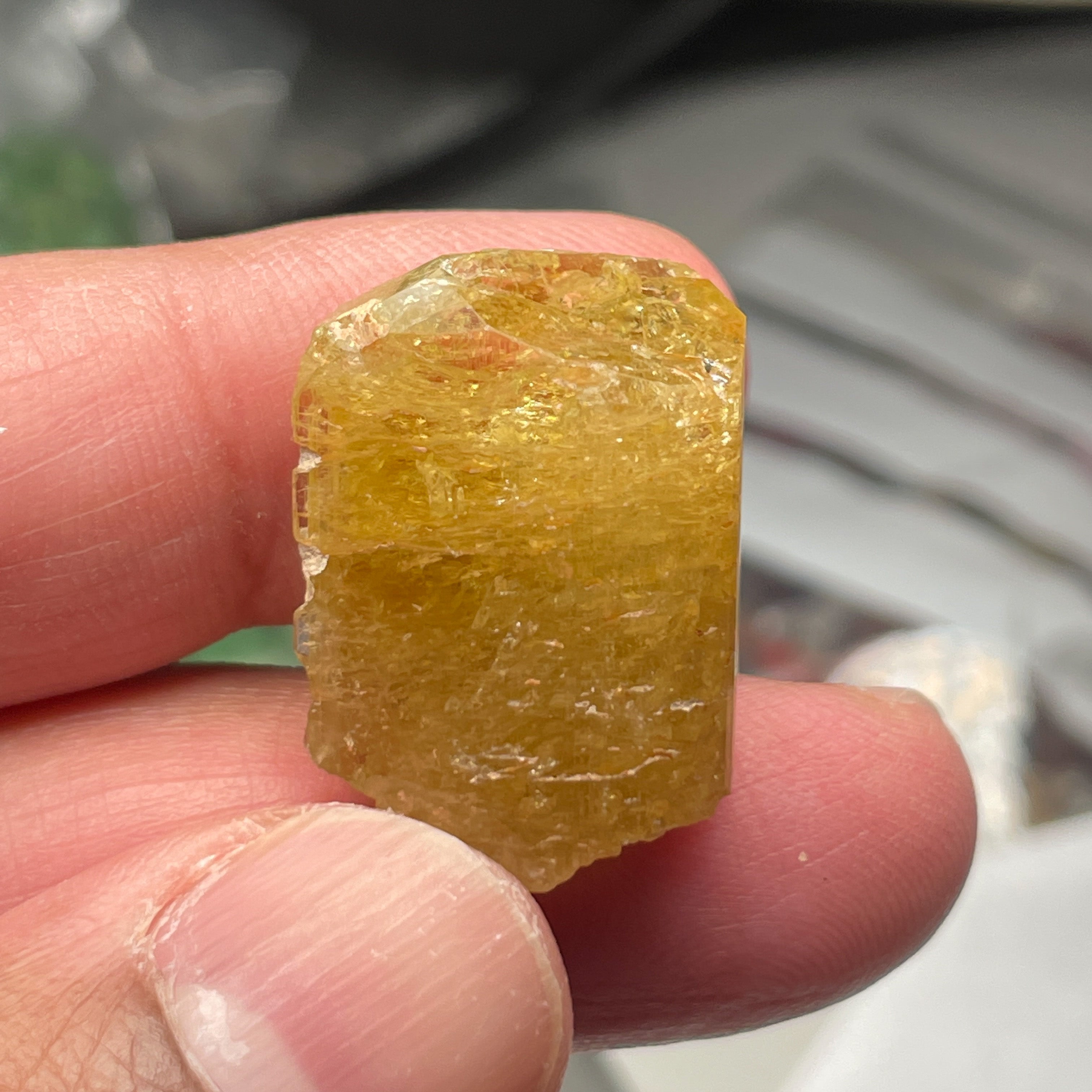 45.60Ct Tourmaline Crystal. Tanzania. Untreated Unheated.