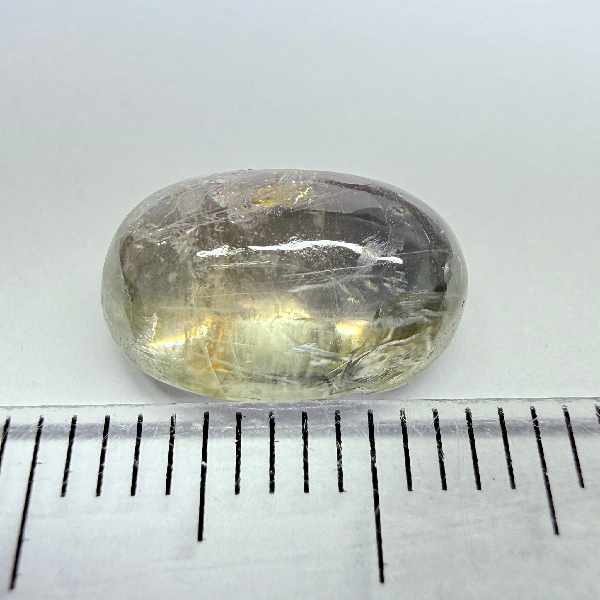 Sapphire Cabochon, 6.30ct, Umba Valley, Tanzania, Untreated Unheated, 11.6x8x5.8mm