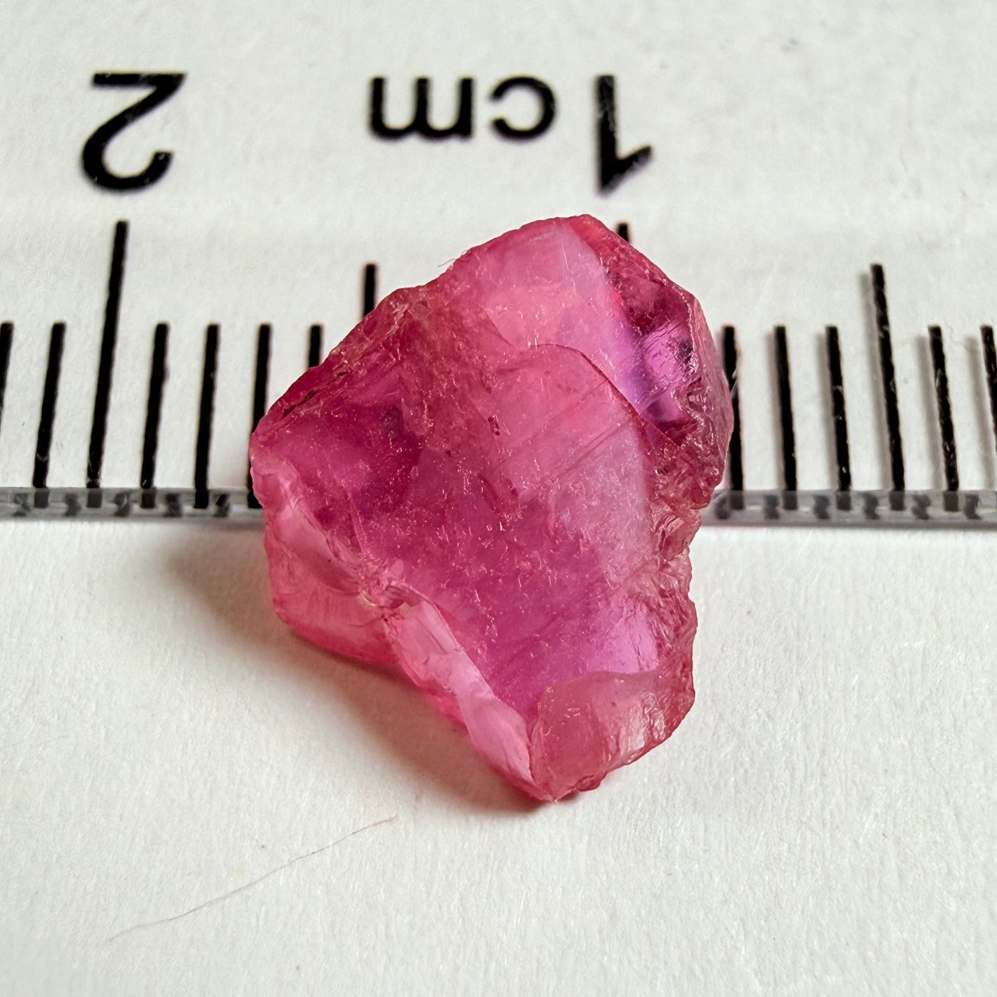 Winza Sapphire Crystal, 2.21ct, Winza, Tanzania, Untreated Unheated, crystalized on both sides