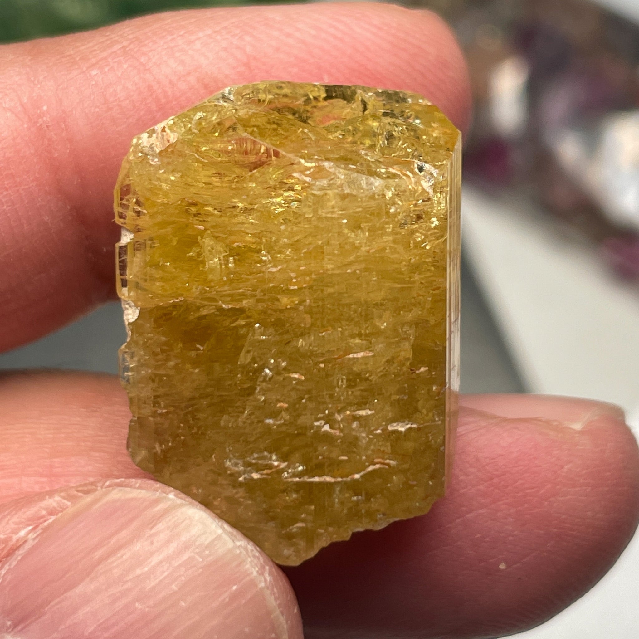 45.60Ct Tourmaline Crystal. Tanzania. Untreated Unheated.