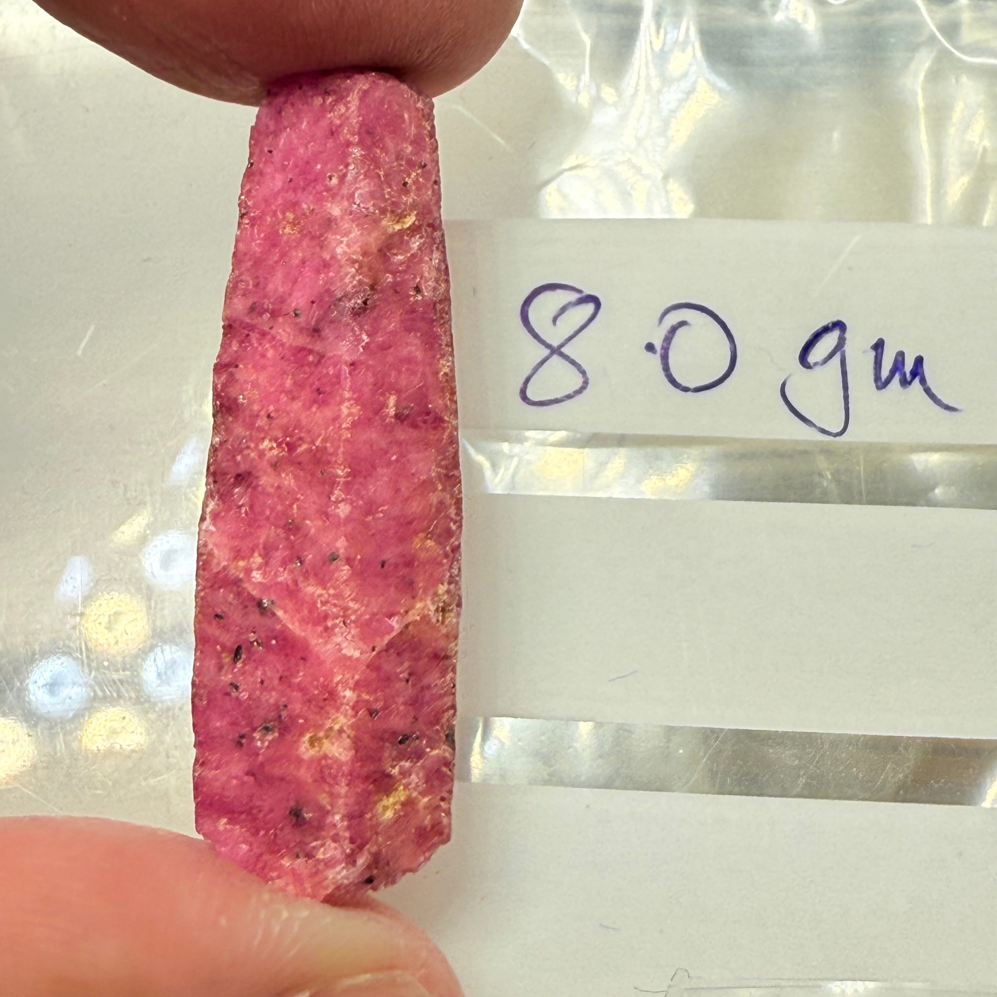 Sapphire Crystal, 8.00gm, Dodoma, Tanzania, Untreated Unheated