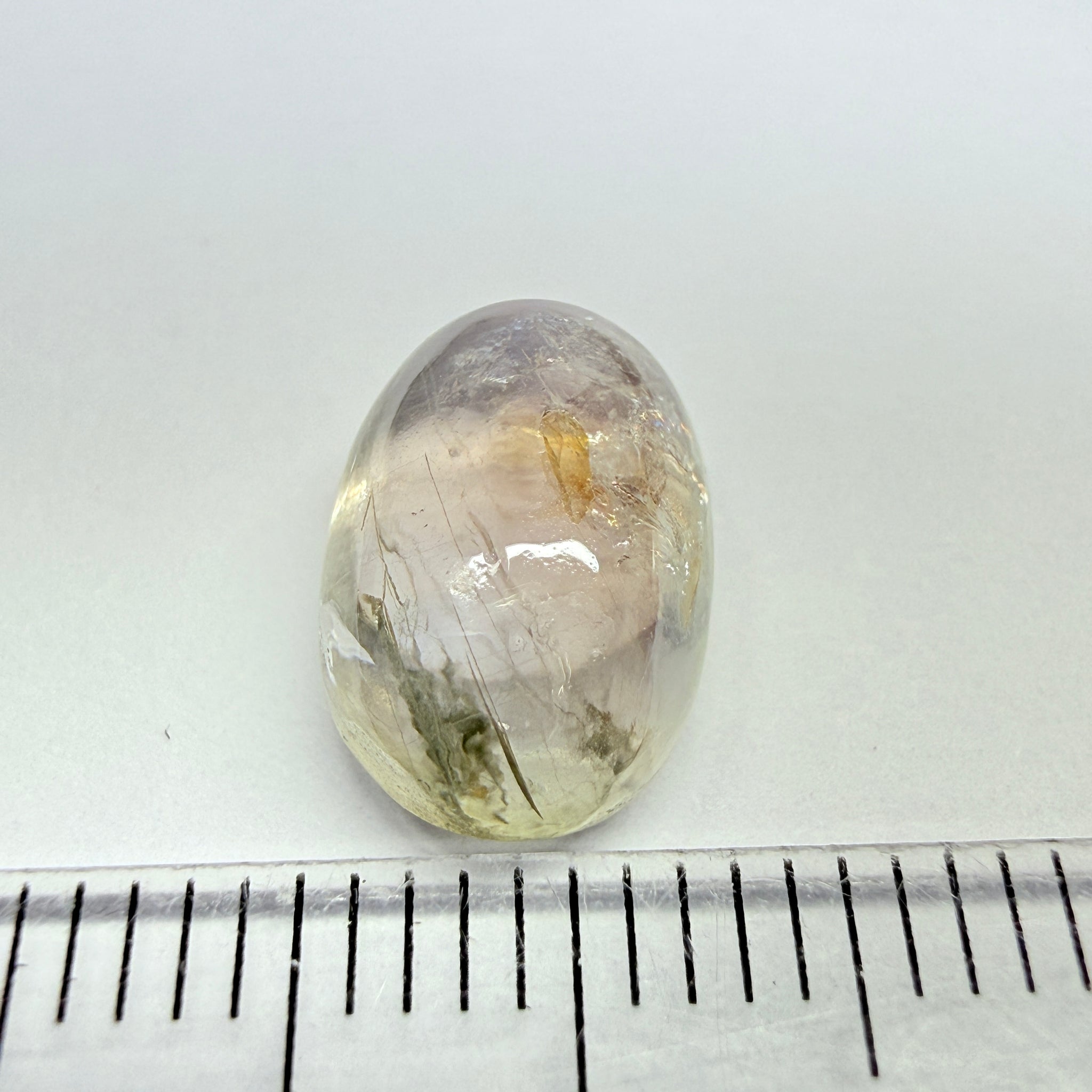 Sapphire Cabochon, 6.30ct, Umba Valley, Tanzania, Untreated Unheated, 11.6x8x5.8mm