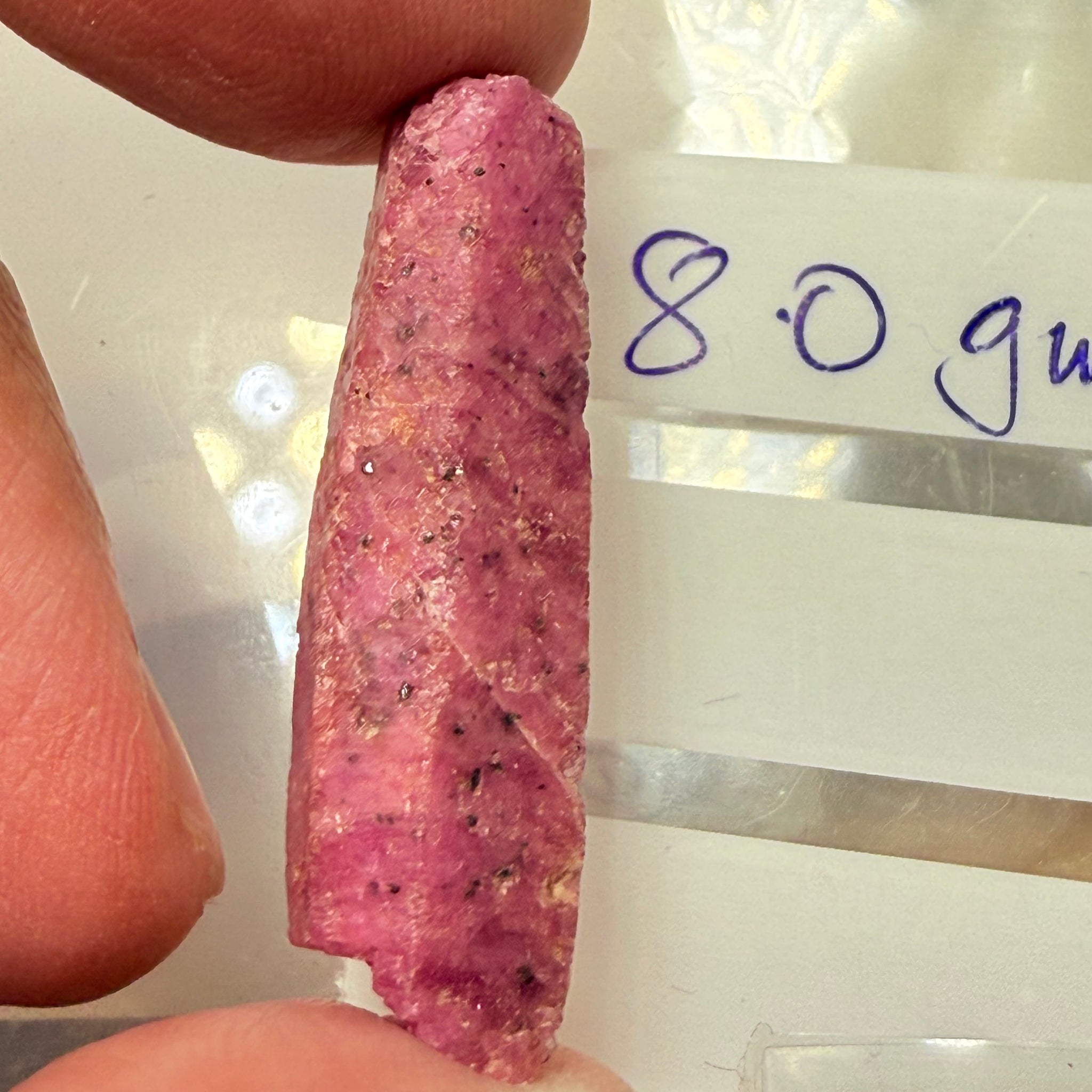 Sapphire Crystal, 8.00gm, Dodoma, Tanzania, Untreated Unheated