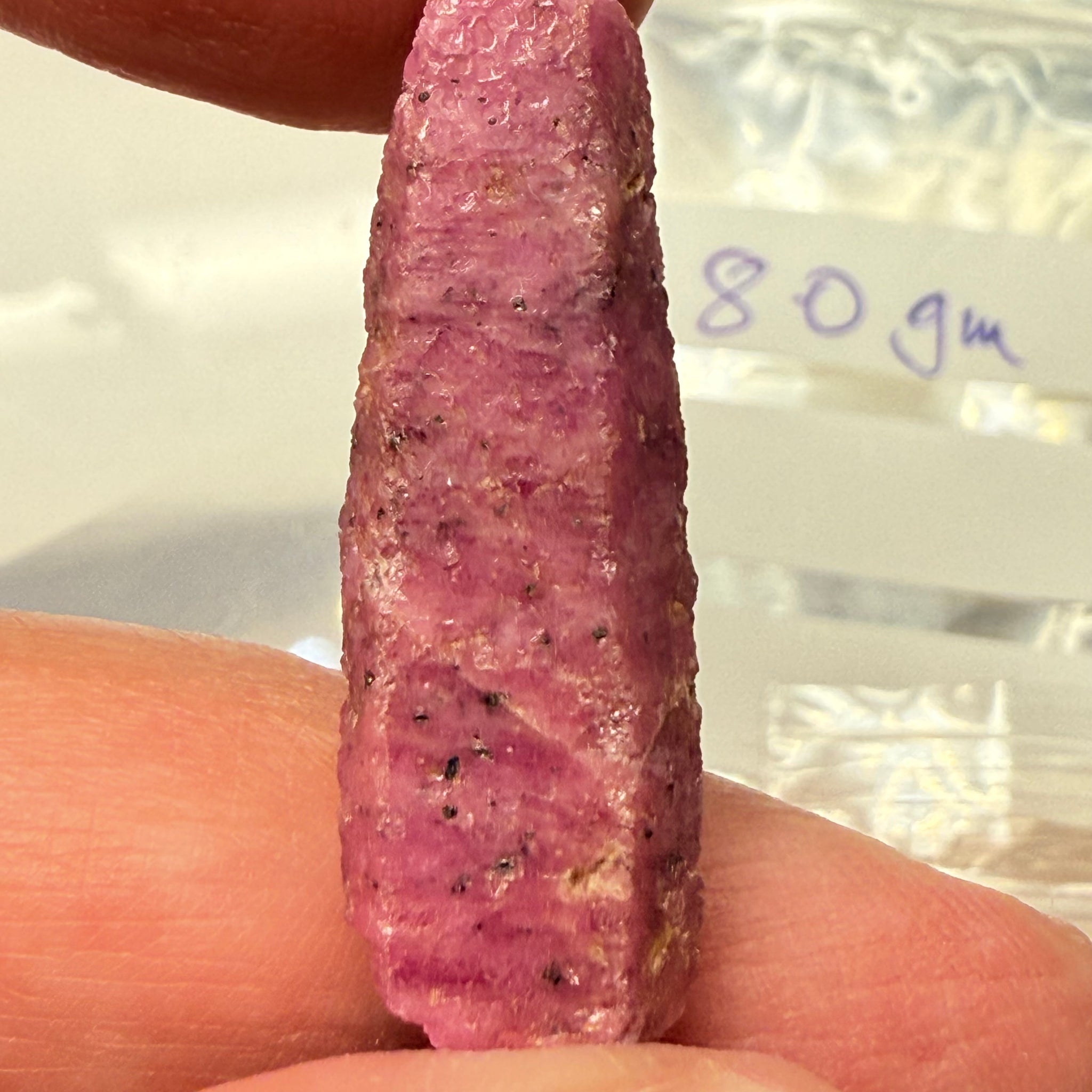 Sapphire Crystal, 8.00gm, Dodoma, Tanzania, Untreated Unheated