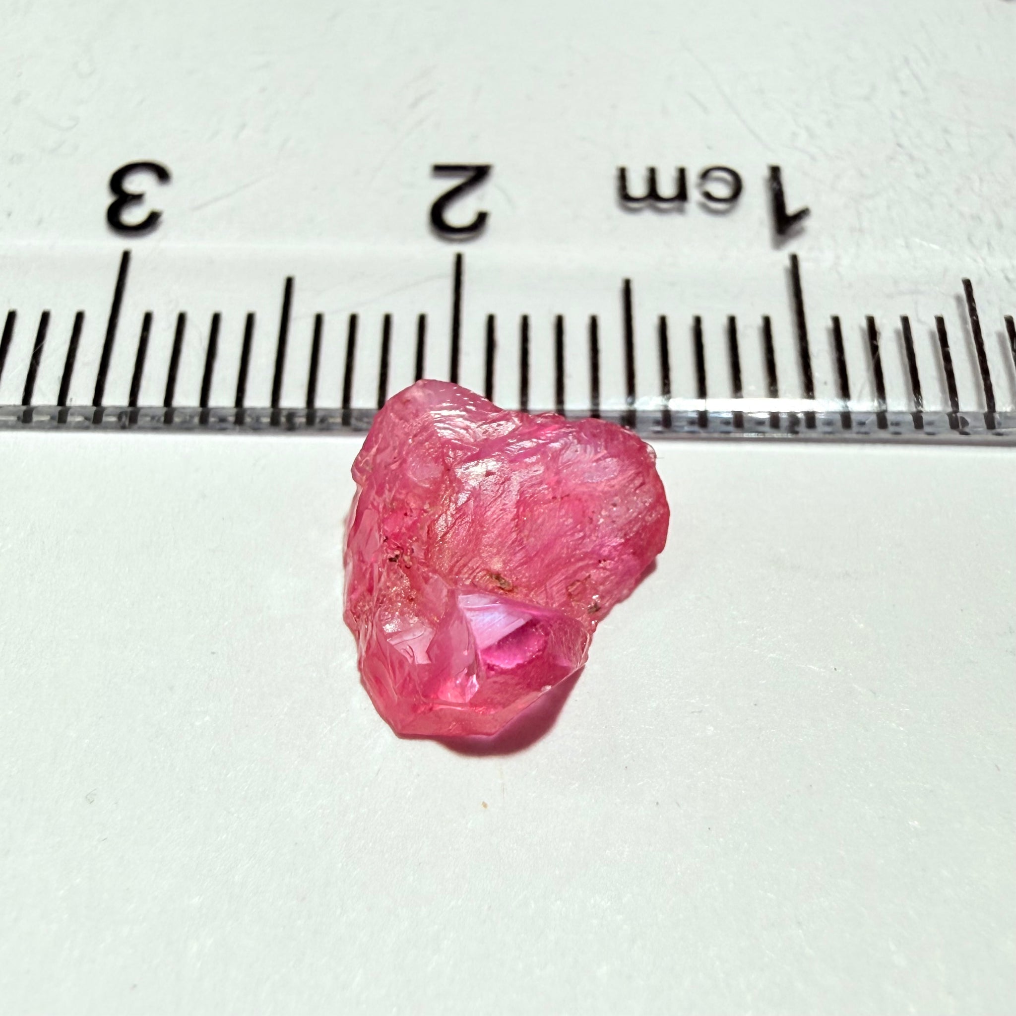 Winza Sapphire Crystal, 2.21ct, Winza, Tanzania, Untreated Unheated, crystalized on both sides