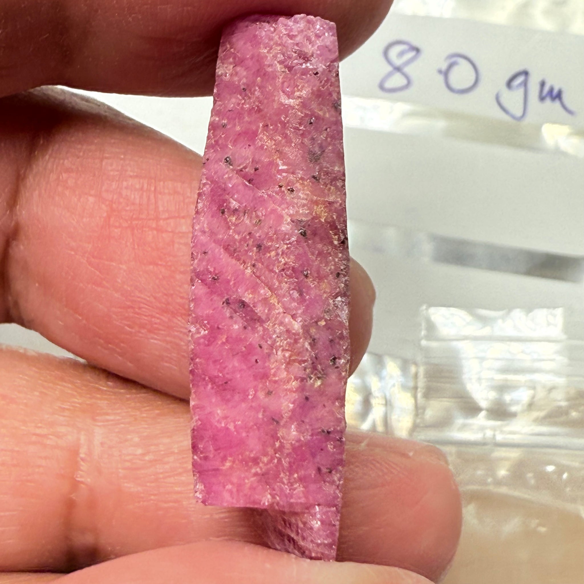 Sapphire Crystal, 8.00gm, Dodoma, Tanzania, Untreated Unheated