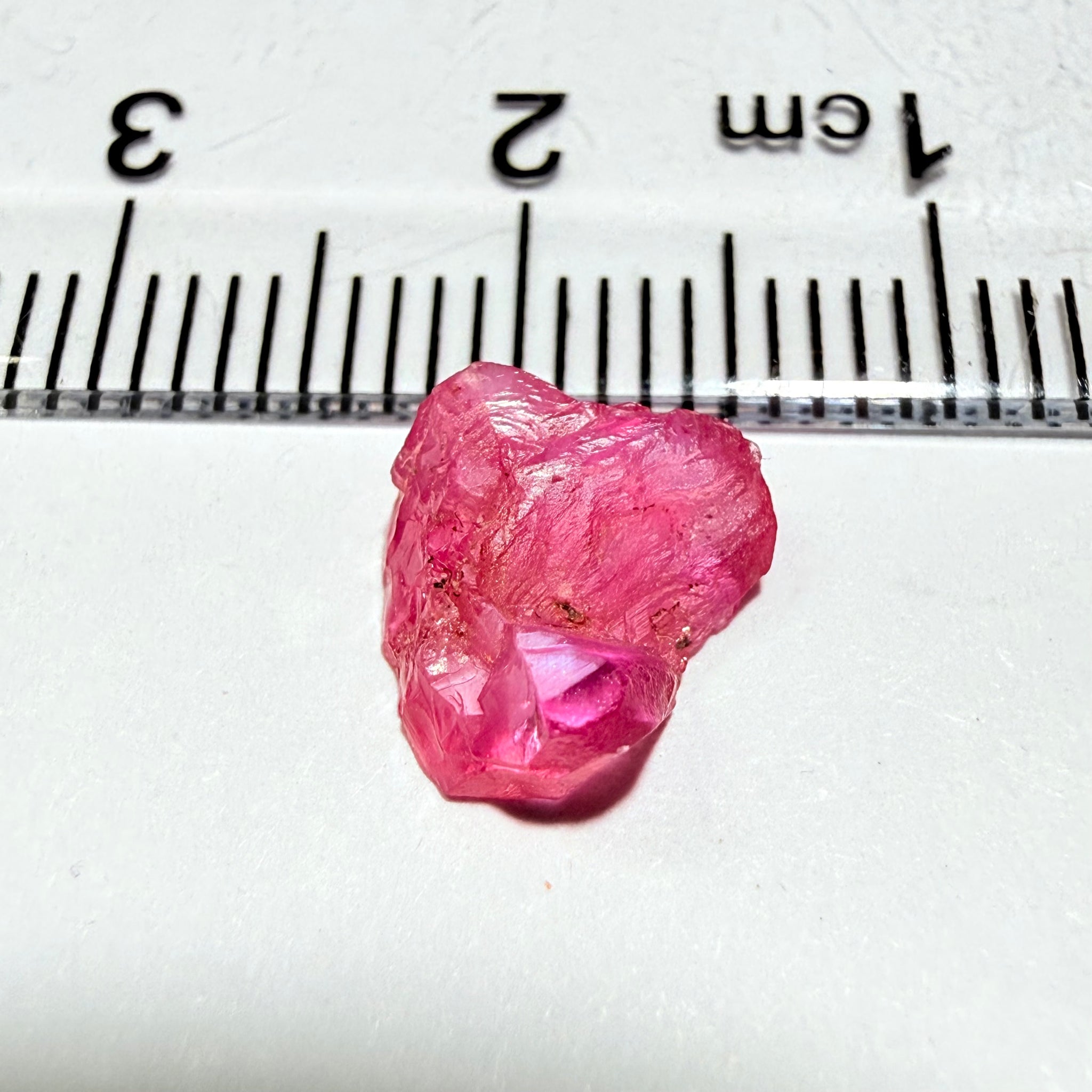 Winza Sapphire Crystal, 2.21ct, Winza, Tanzania, Untreated Unheated, crystalized on both sides