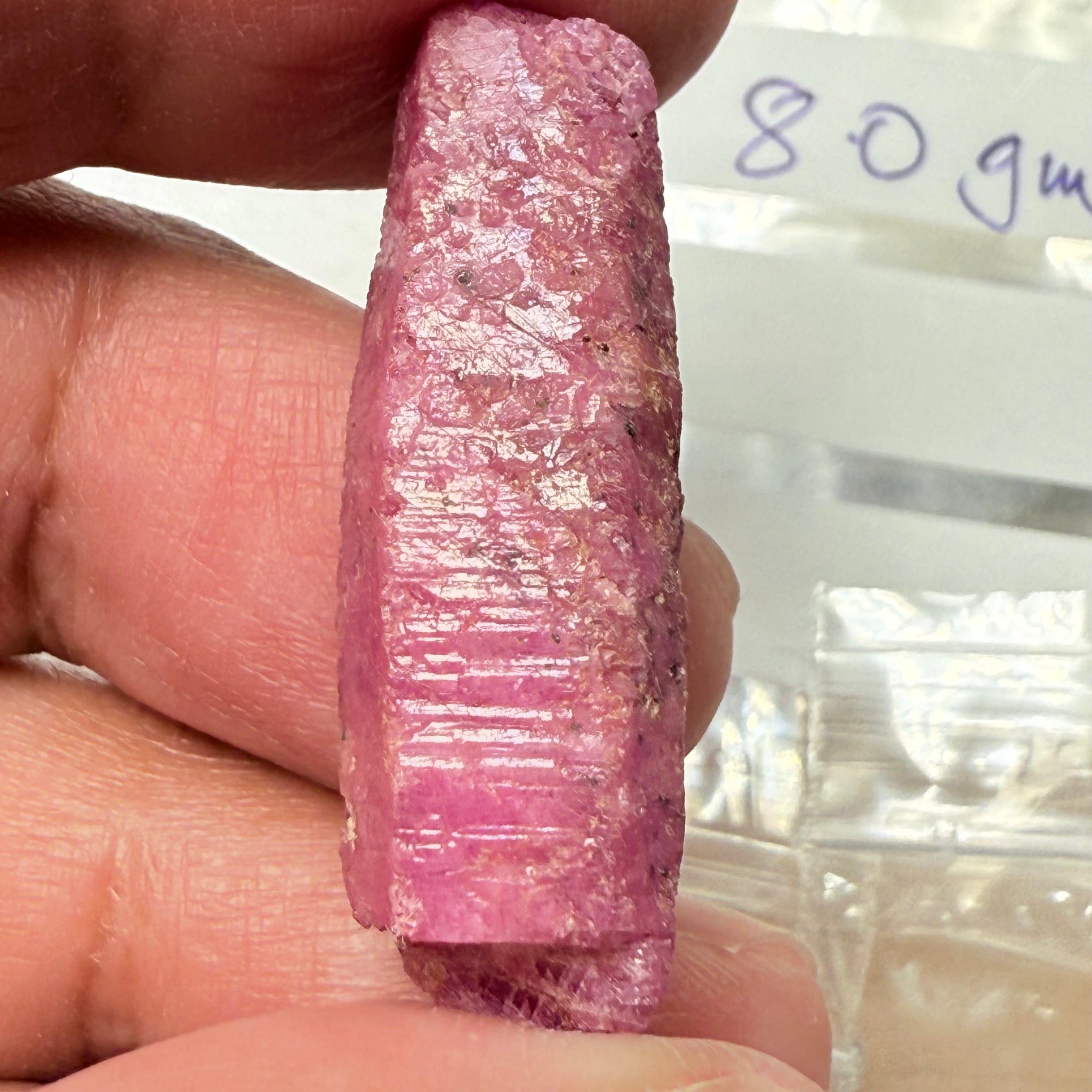 Sapphire Crystal, 8.00gm, Dodoma, Tanzania, Untreated Unheated