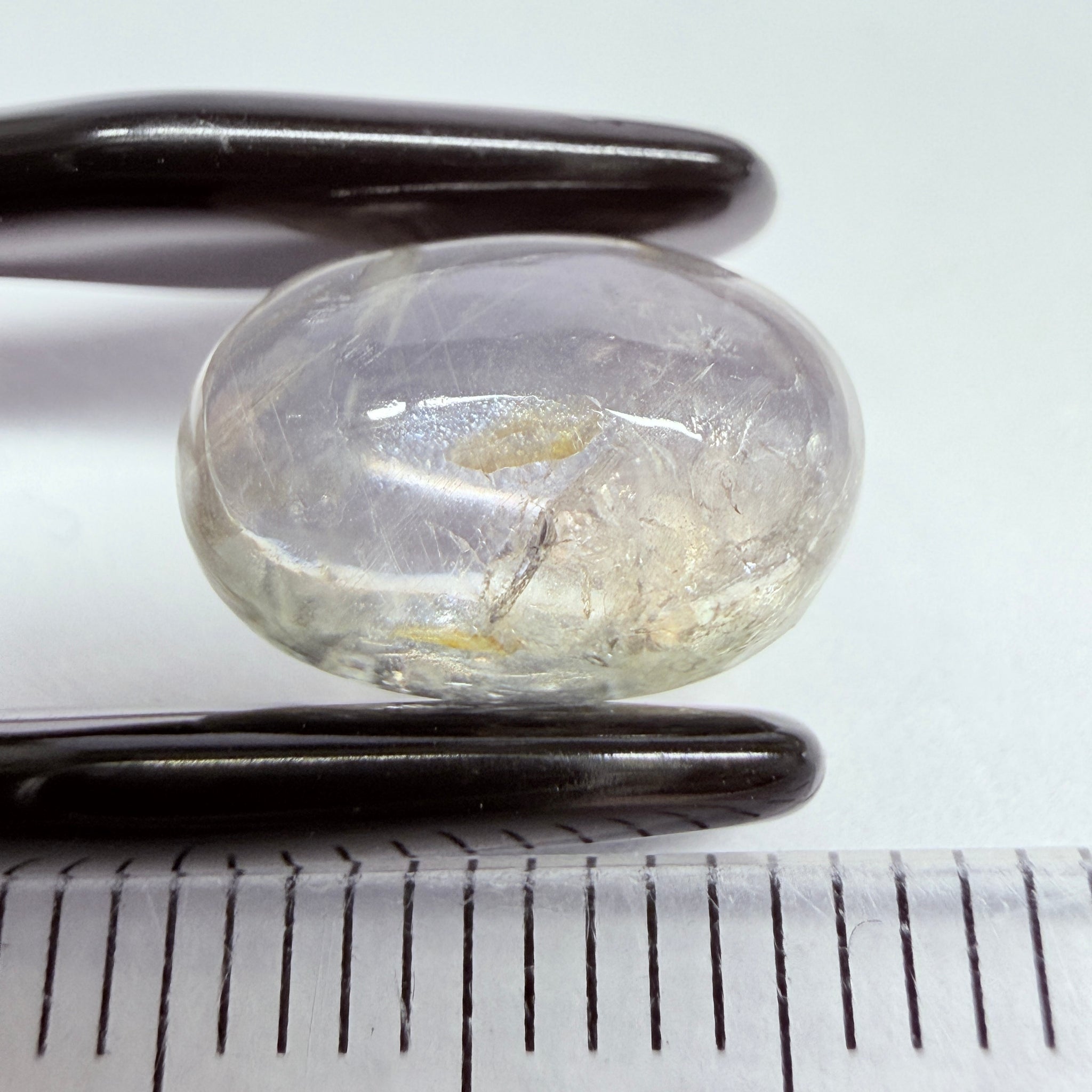 Sapphire Cabochon, 6.30ct, Umba Valley, Tanzania, Untreated Unheated, 11.6x8x5.8mm