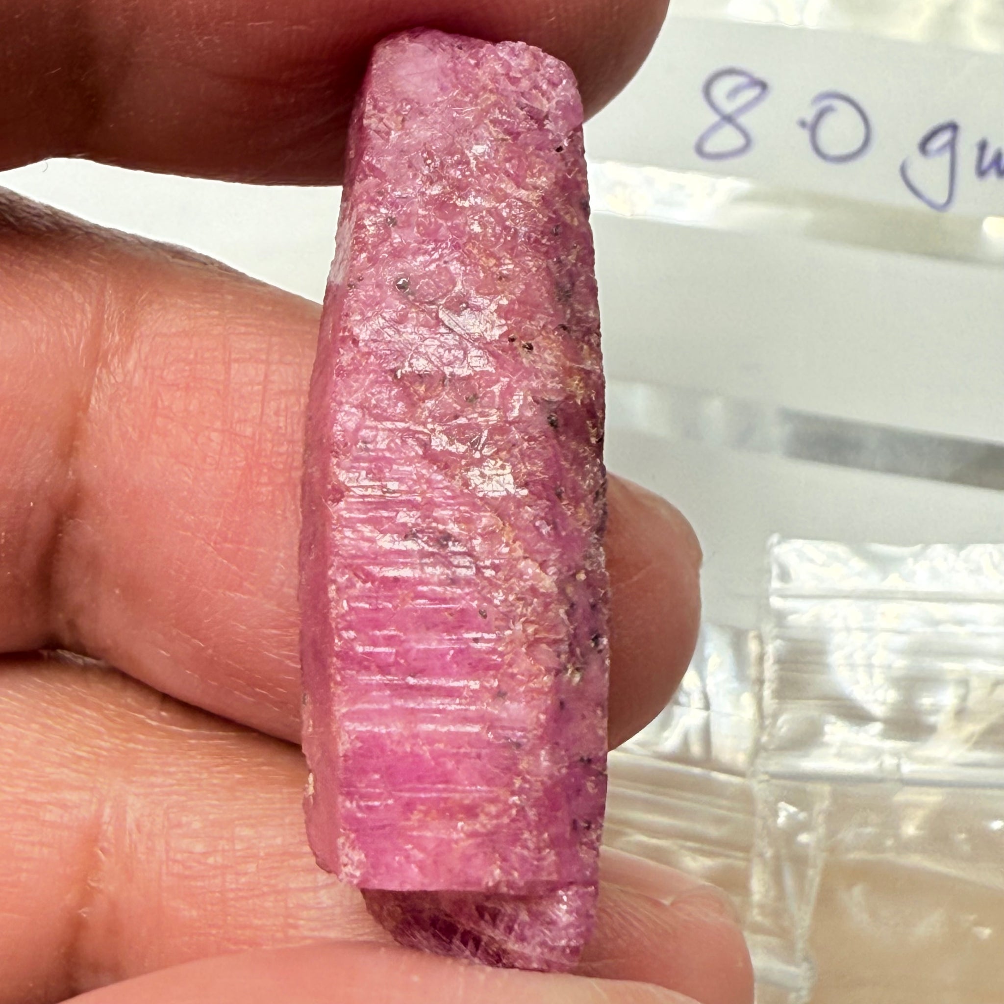 Sapphire Crystal, 8.00gm, Dodoma, Tanzania, Untreated Unheated