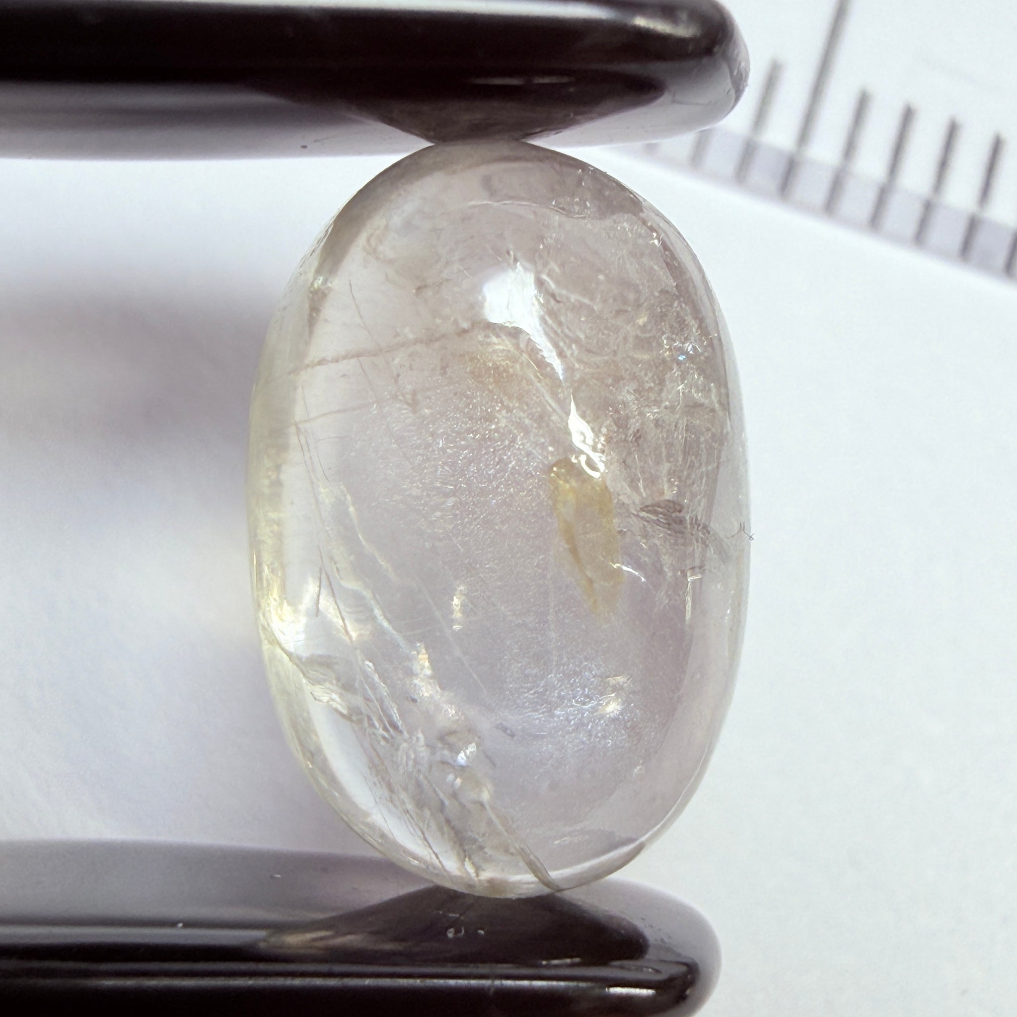 Sapphire Cabochon, 6.30ct, Umba Valley, Tanzania, Untreated Unheated, 11.6x8x5.8mm