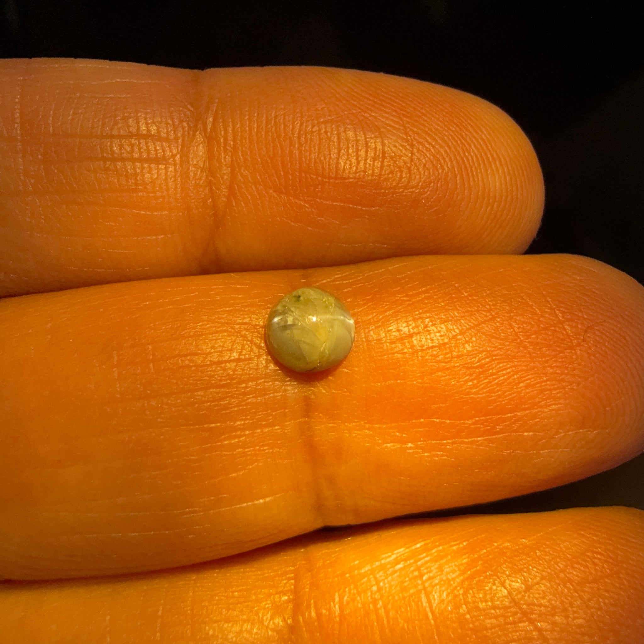 Cats-Eye Alexandrite (very slight partial cats-eye effect), 0.97ct, Manyara, Tanzania, Untreated Unheated