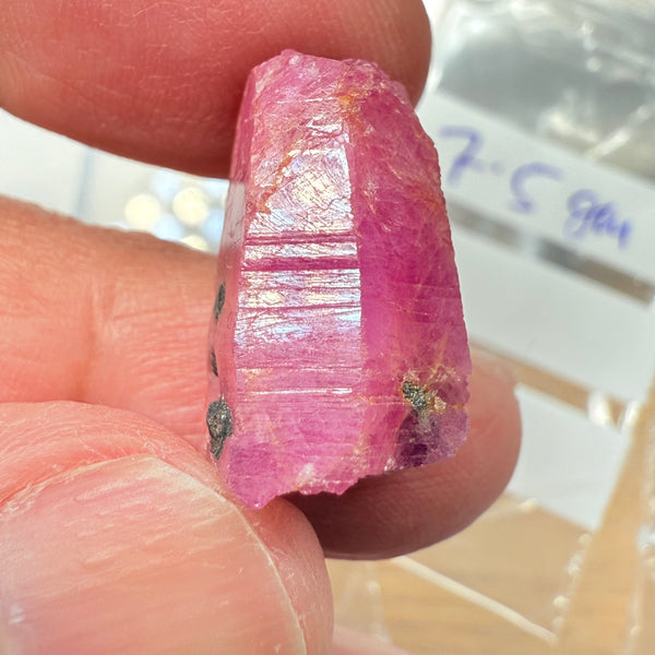 Sapphire Crystal, 7.50gm, Dodoma, Tanzania, Untreated Unheated