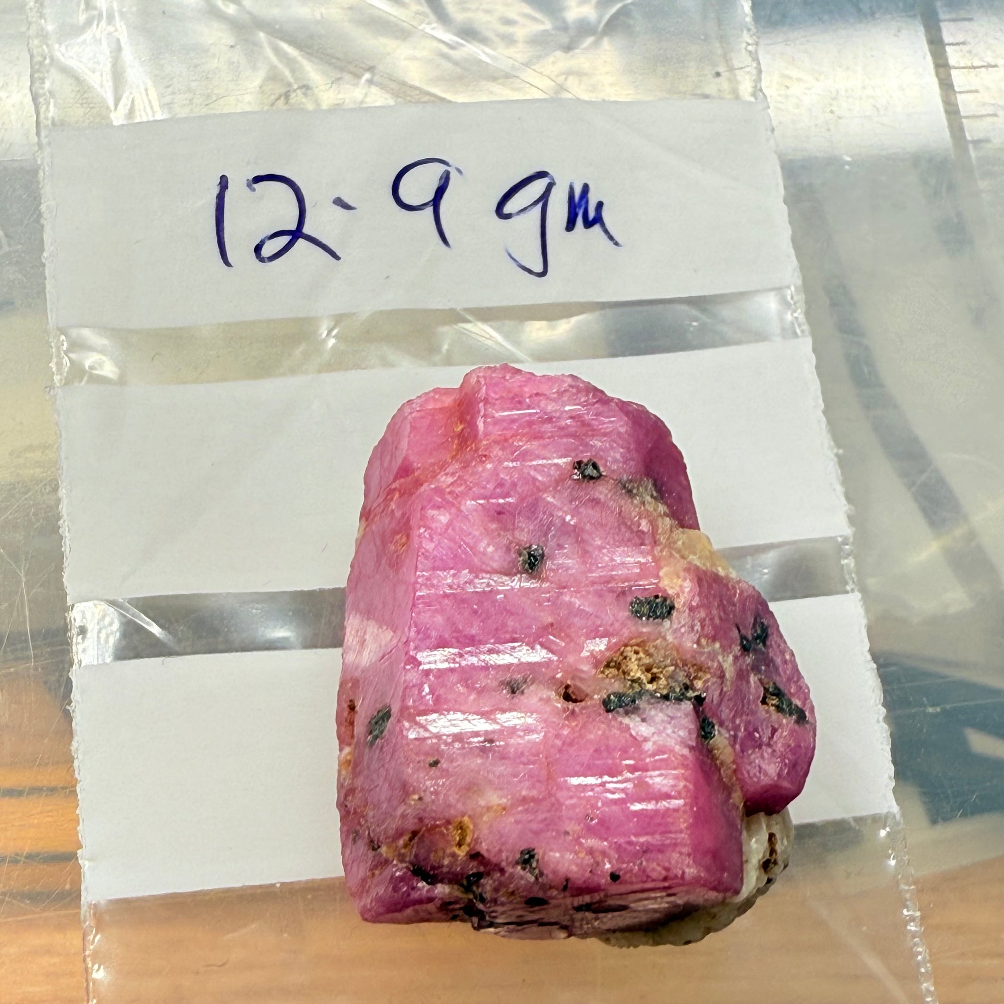 Sapphire Crystal, 12.90gm, Dodoma, Tanzania, Untreated Unheated