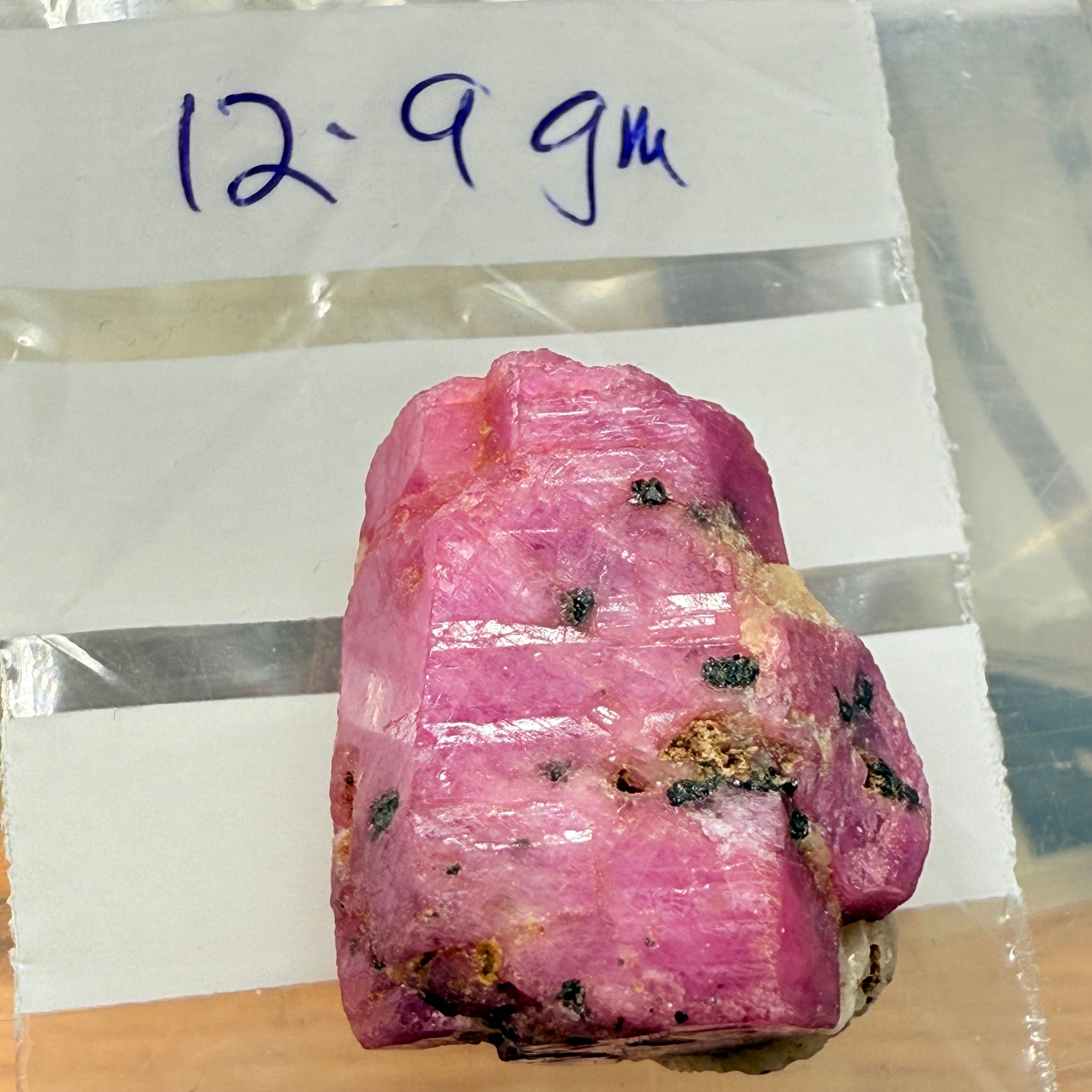 Sapphire Crystal, 12.90gm, Dodoma, Tanzania, Untreated Unheated