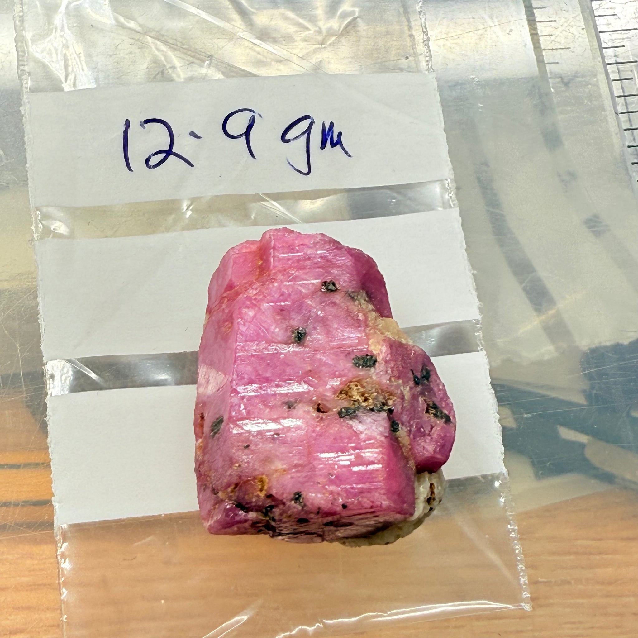 Sapphire Crystal, 12.90gm, Dodoma, Tanzania, Untreated Unheated