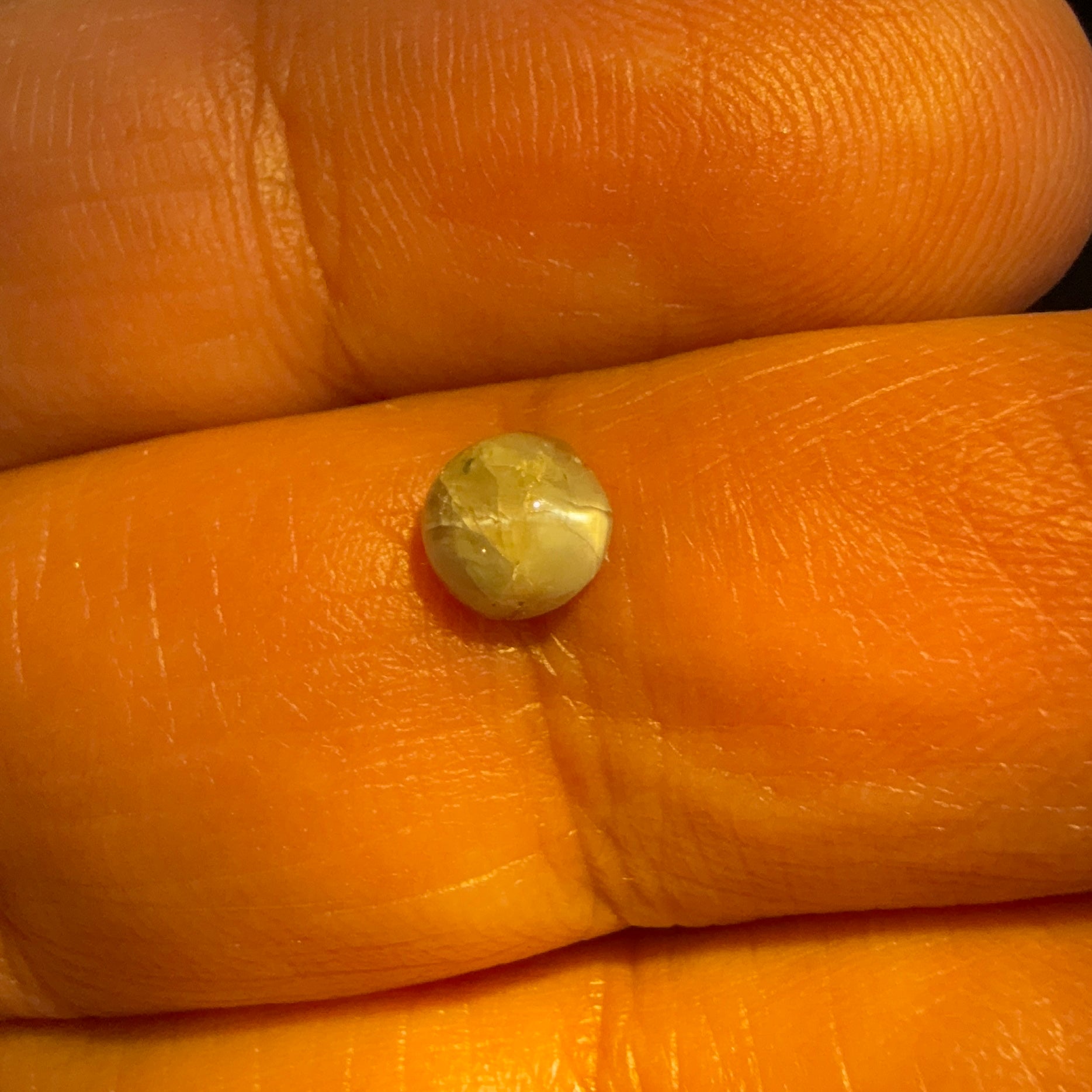 Cats-Eye Alexandrite (very slight partial cats-eye effect), 0.97ct, Manyara, Tanzania, Untreated Unheated