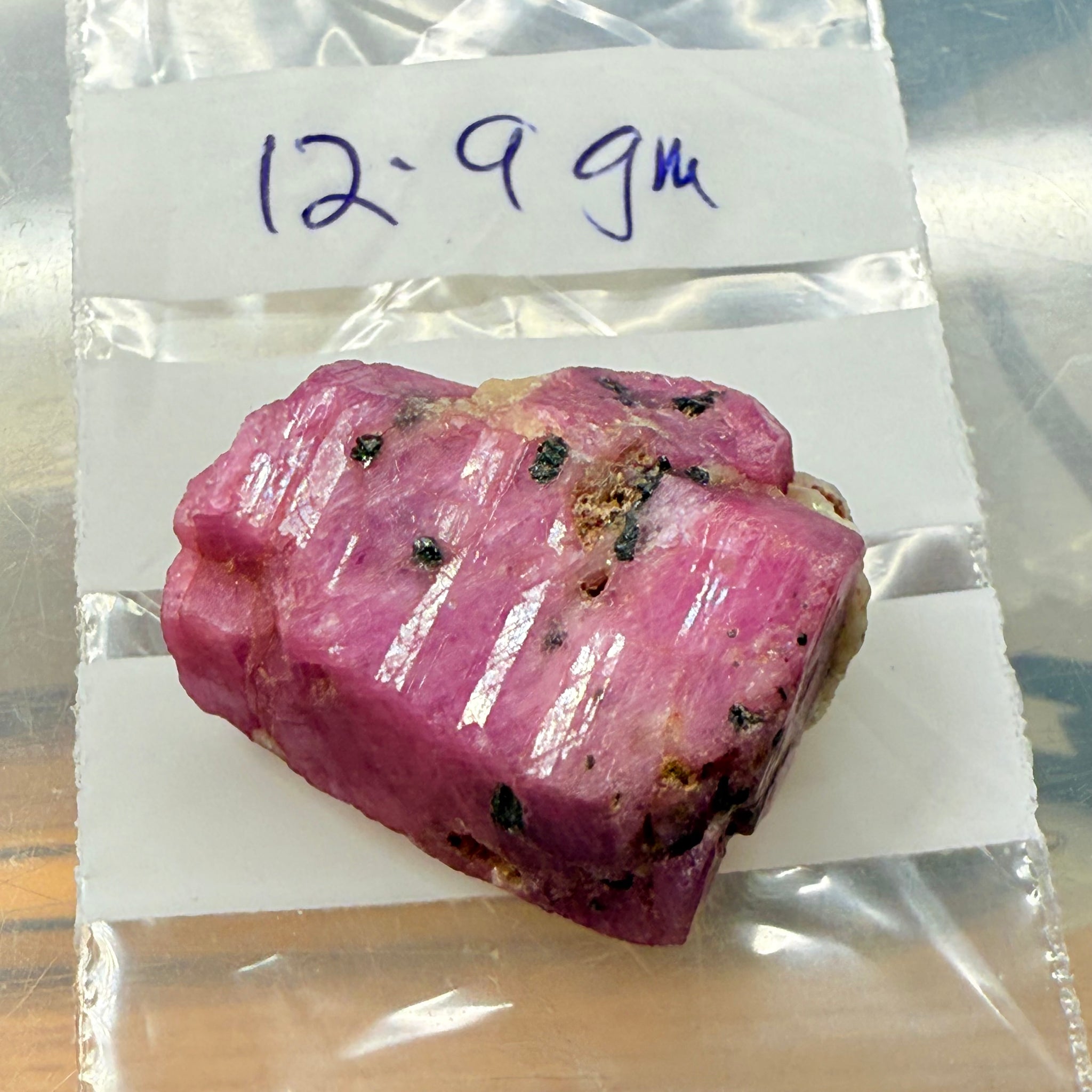 Sapphire Crystal, 12.90gm, Dodoma, Tanzania, Untreated Unheated