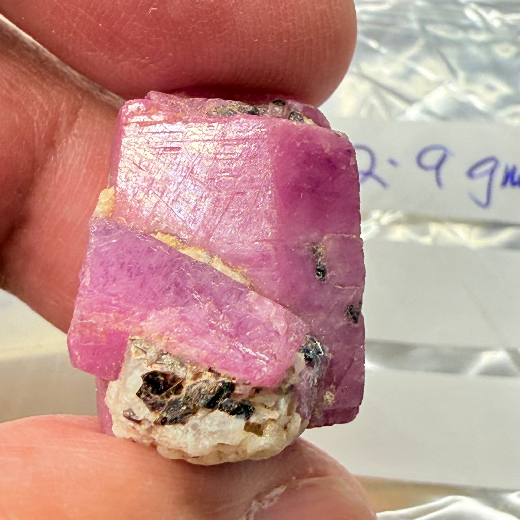 Sapphire Crystal, 12.90gm, Dodoma, Tanzania, Untreated Unheated