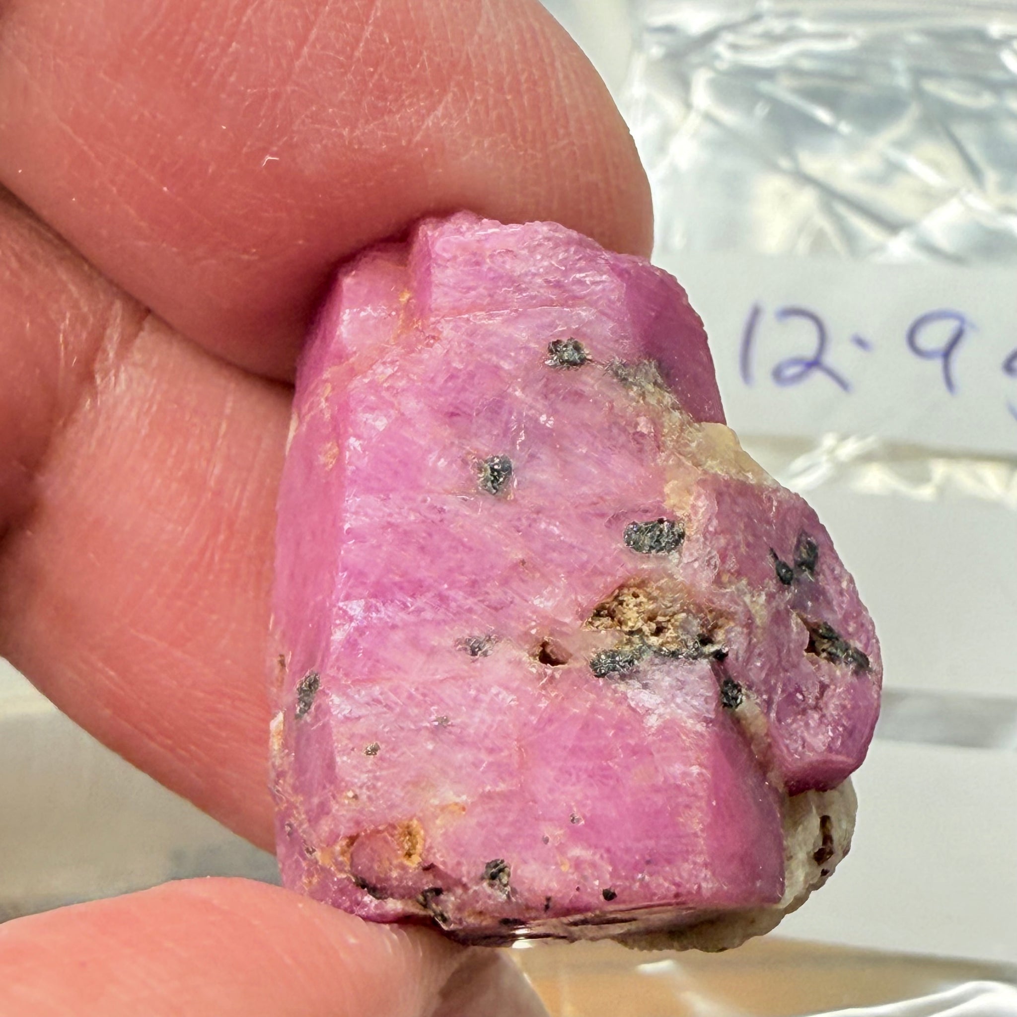 Sapphire Crystal, 12.90gm, Dodoma, Tanzania, Untreated Unheated