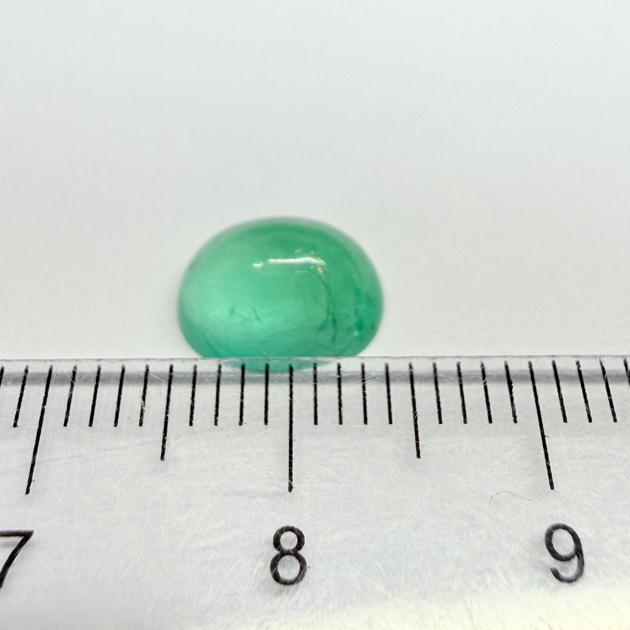 Tanzanian Emerald, 2.03ct, NO OIL, Untreated Unheated, slight chip at the bottom, circled