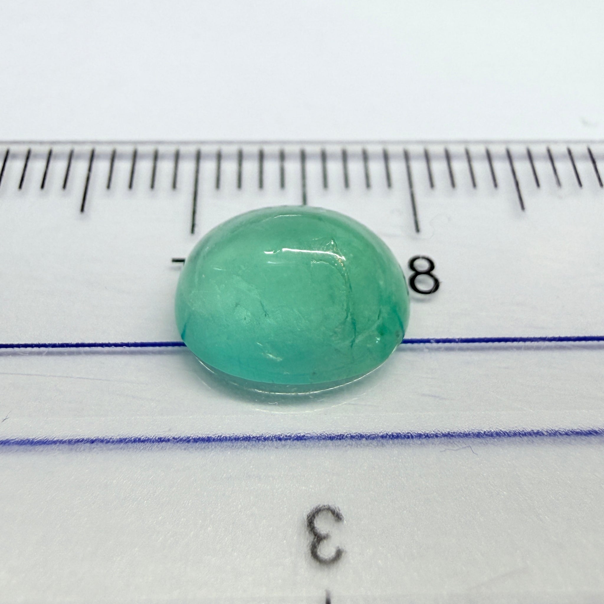 Tanzanian Emerald, 2.03ct, NO OIL, Untreated Unheated, slight chip at the bottom, circled