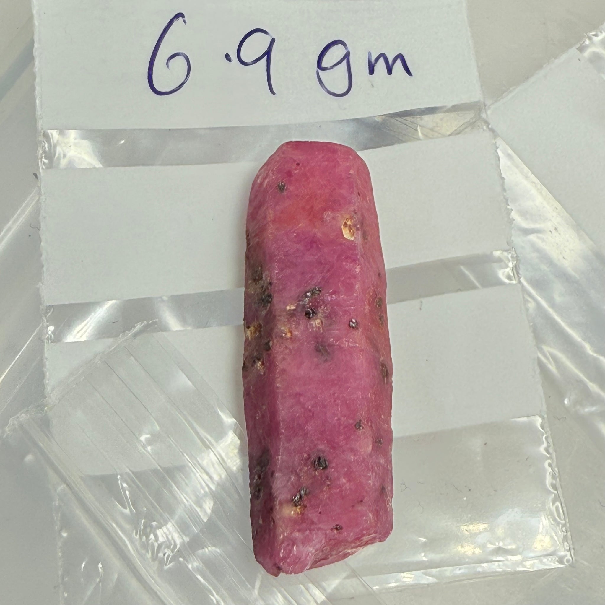 Sapphire Crystal, 6.90gm, Dodoma, Tanzania, Untreated Unheated