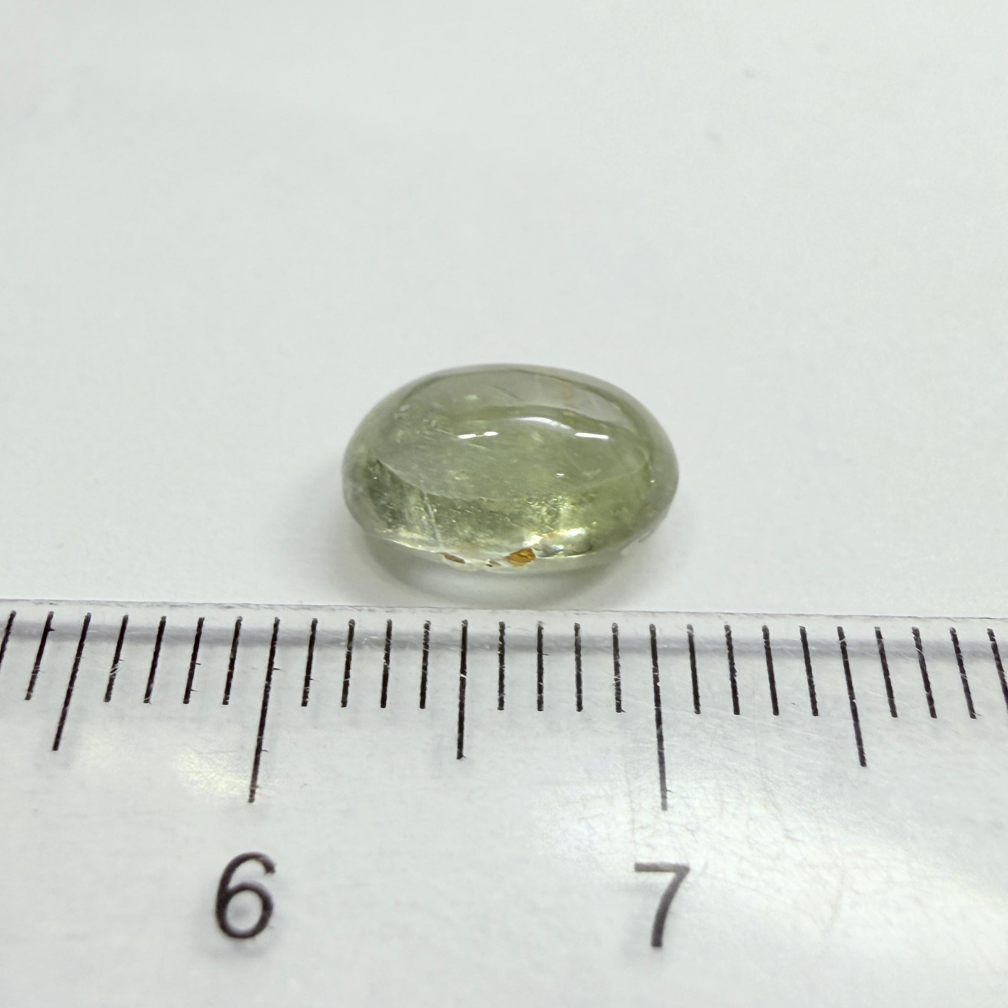 Sapphire Cabochon, 3.42ct, Umba Valley, Tanzania, Untreated Unheated, facet it and turn it into a cut stone