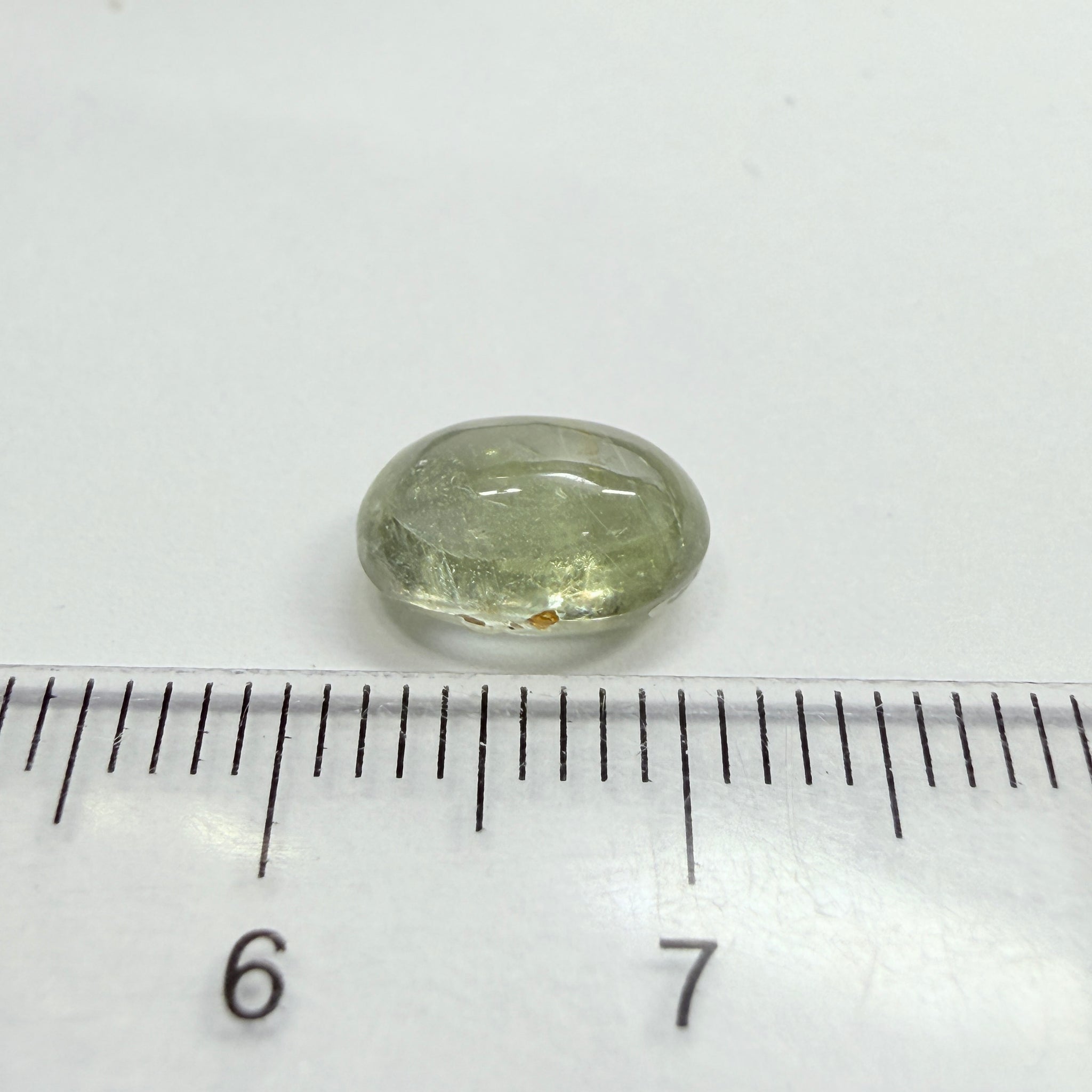 Sapphire Cabochon, 3.42ct, Umba Valley, Tanzania, Untreated Unheated, facet it and turn it into a cut stone