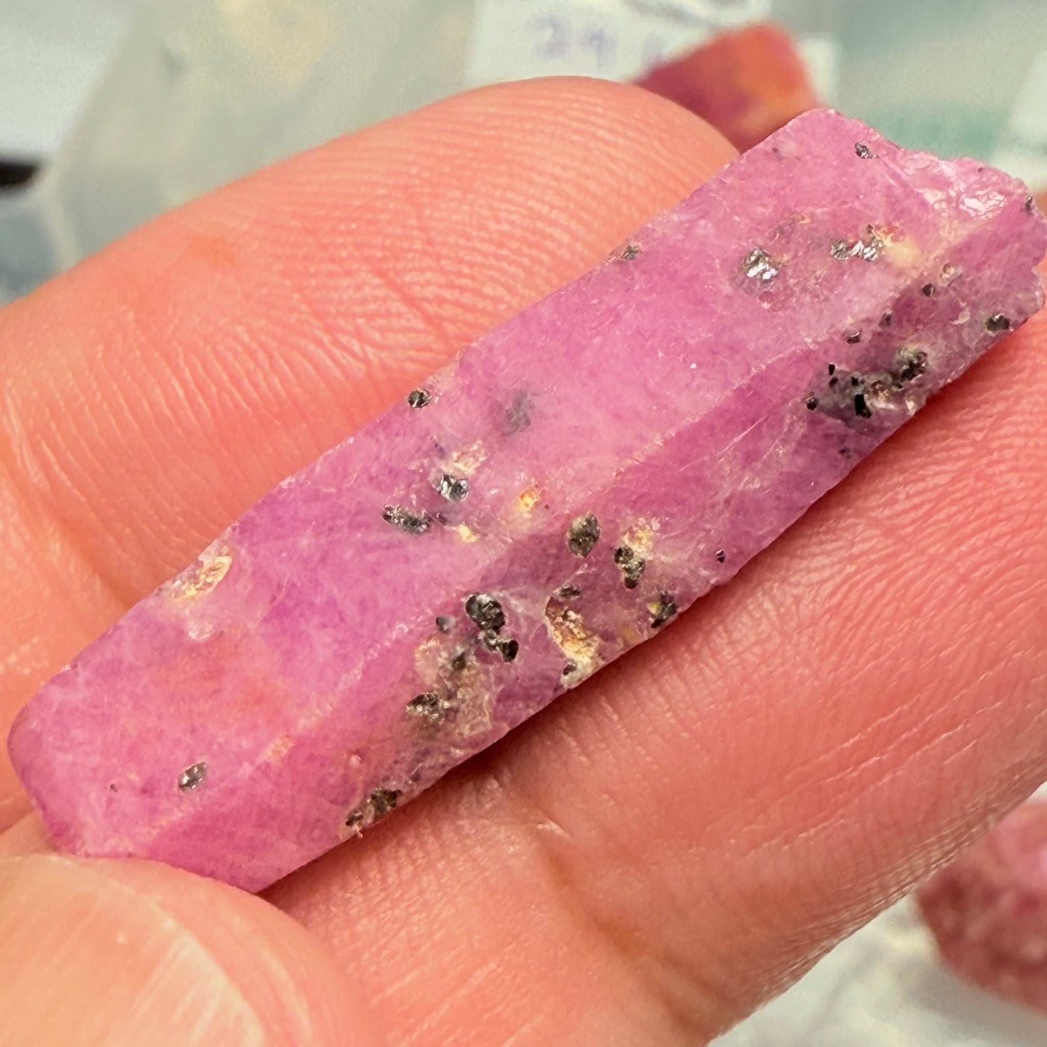 Sapphire Crystal, 6.90gm, Dodoma, Tanzania, Untreated Unheated