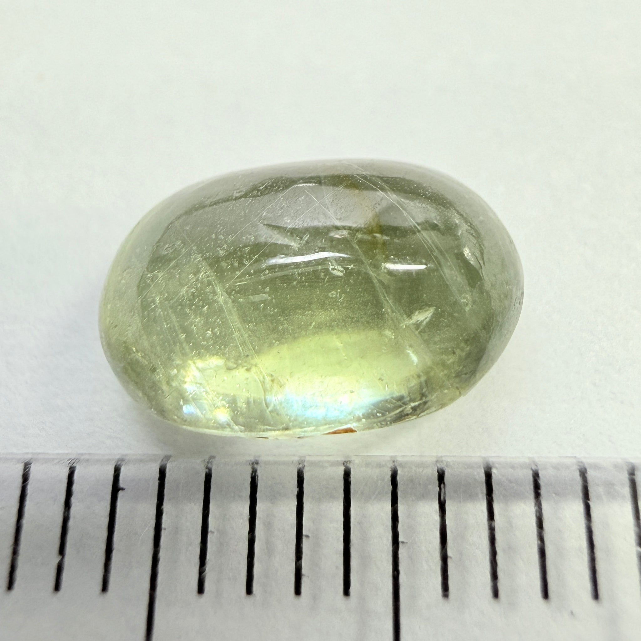 Sapphire Cabochon, 3.42ct, Umba Valley, Tanzania, Untreated Unheated, facet it and turn it into a cut stone