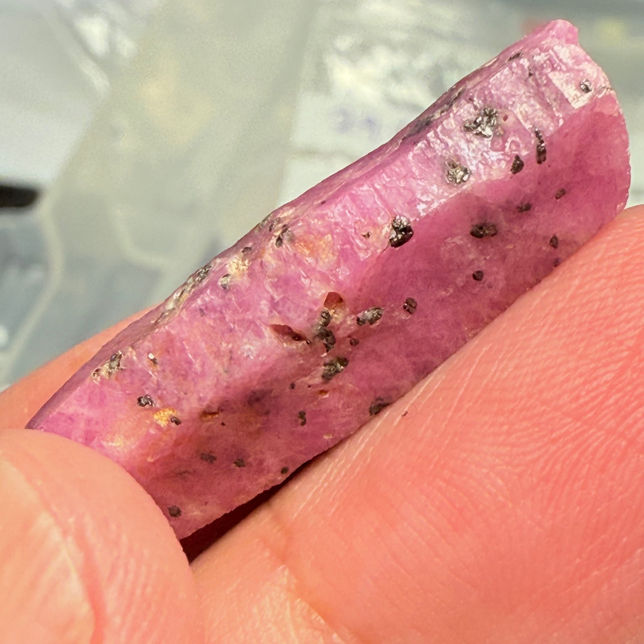 Sapphire Crystal, 6.90gm, Dodoma, Tanzania, Untreated Unheated