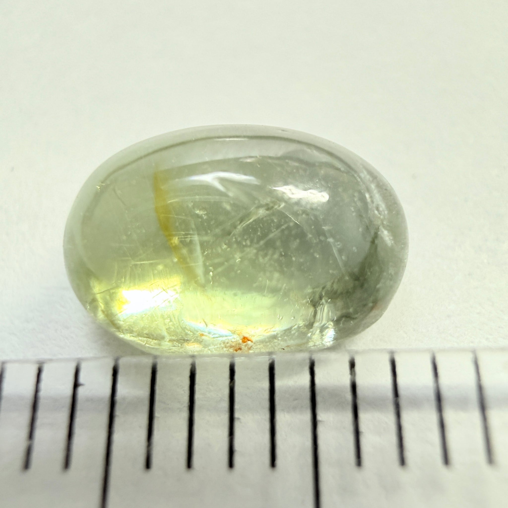 Sapphire Cabochon, 3.42ct, Umba Valley, Tanzania, Untreated Unheated, facet it and turn it into a cut stone