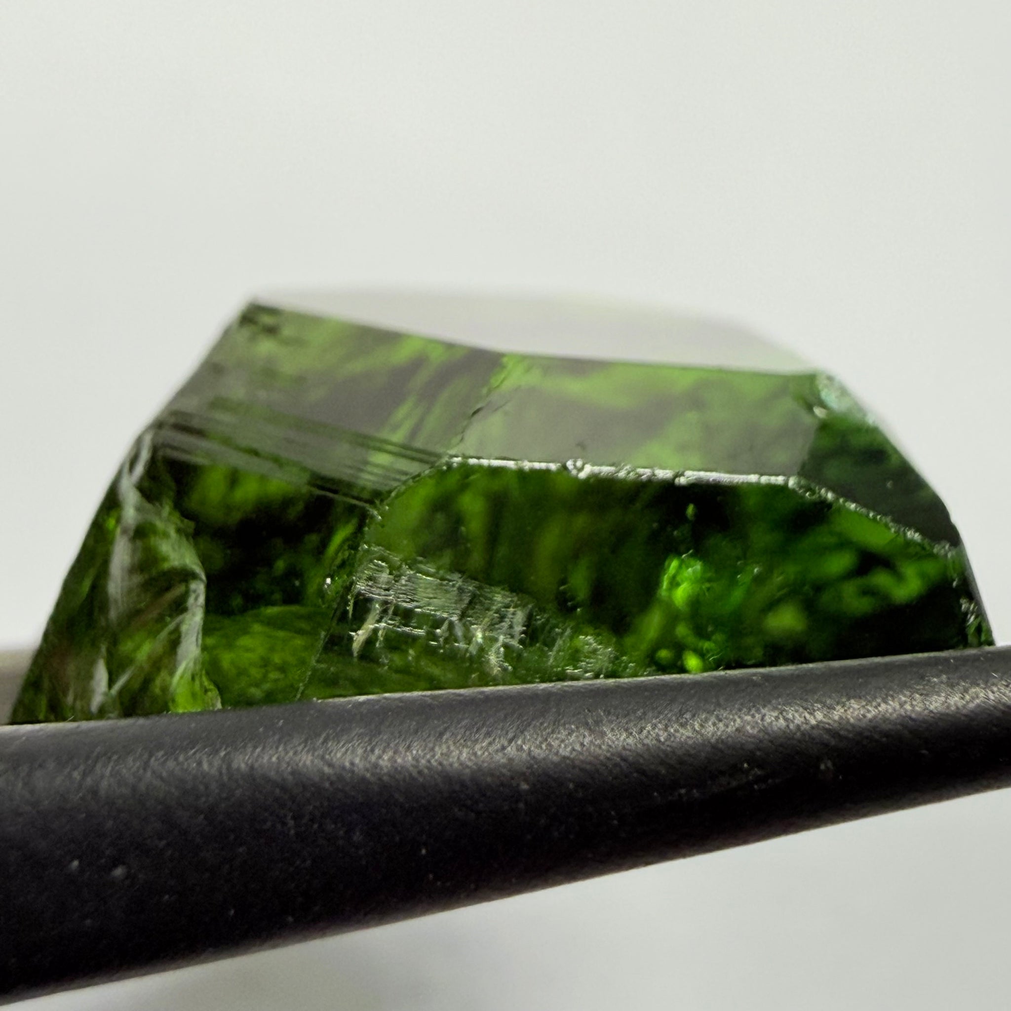 Chrome Tourmaline Crystal, 21.78ct, Landanai, Tanzania, Untreated Unheated
