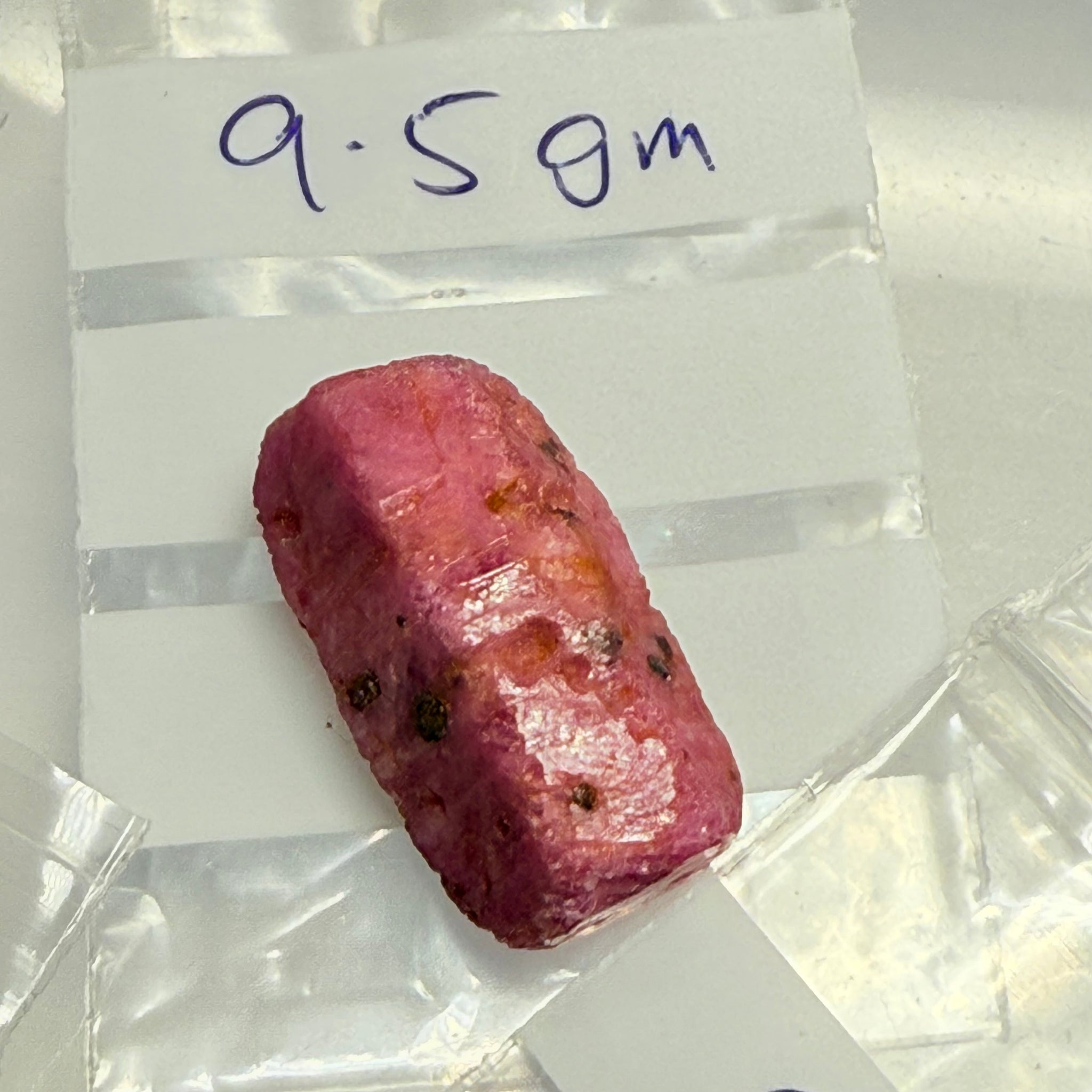 Sapphire Crystal, 9.50gm, Dodoma, Tanzania, Untreated Unheated