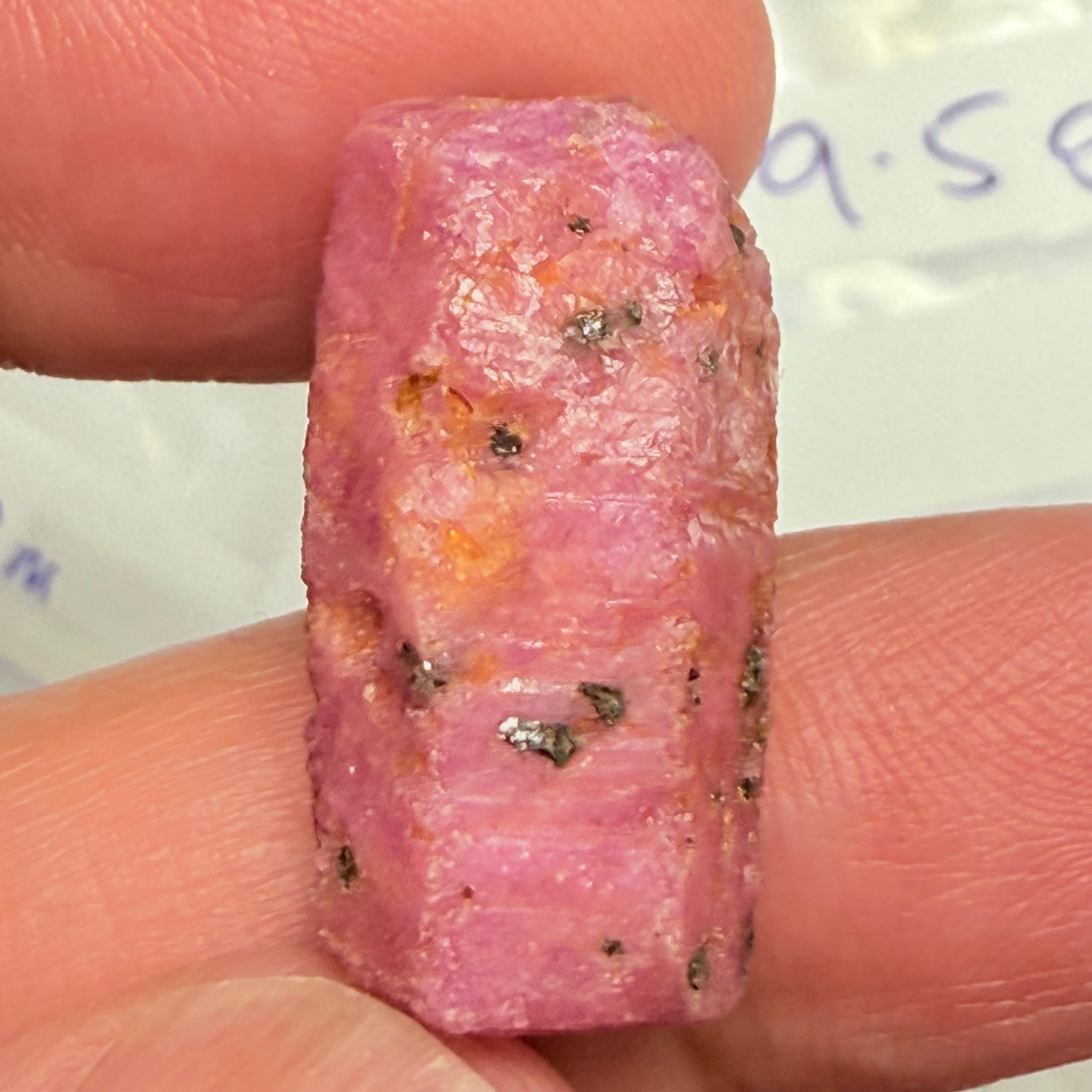 Sapphire Crystal, 9.50gm, Dodoma, Tanzania, Untreated Unheated