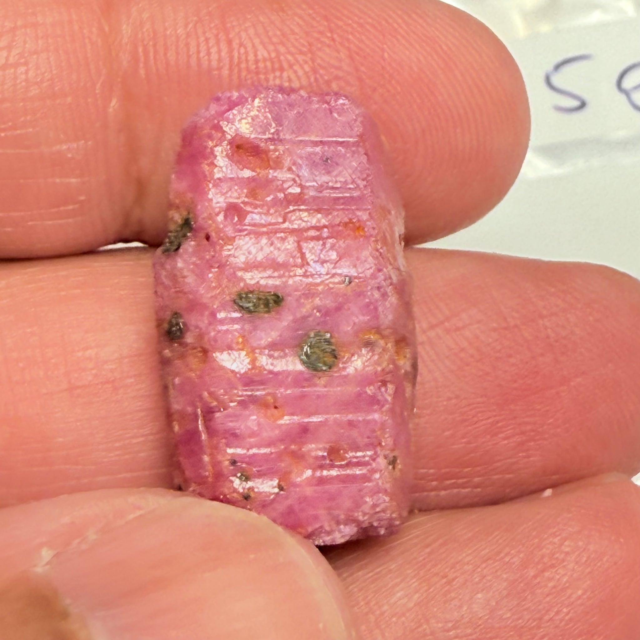 Sapphire Crystal, 9.50gm, Dodoma, Tanzania, Untreated Unheated