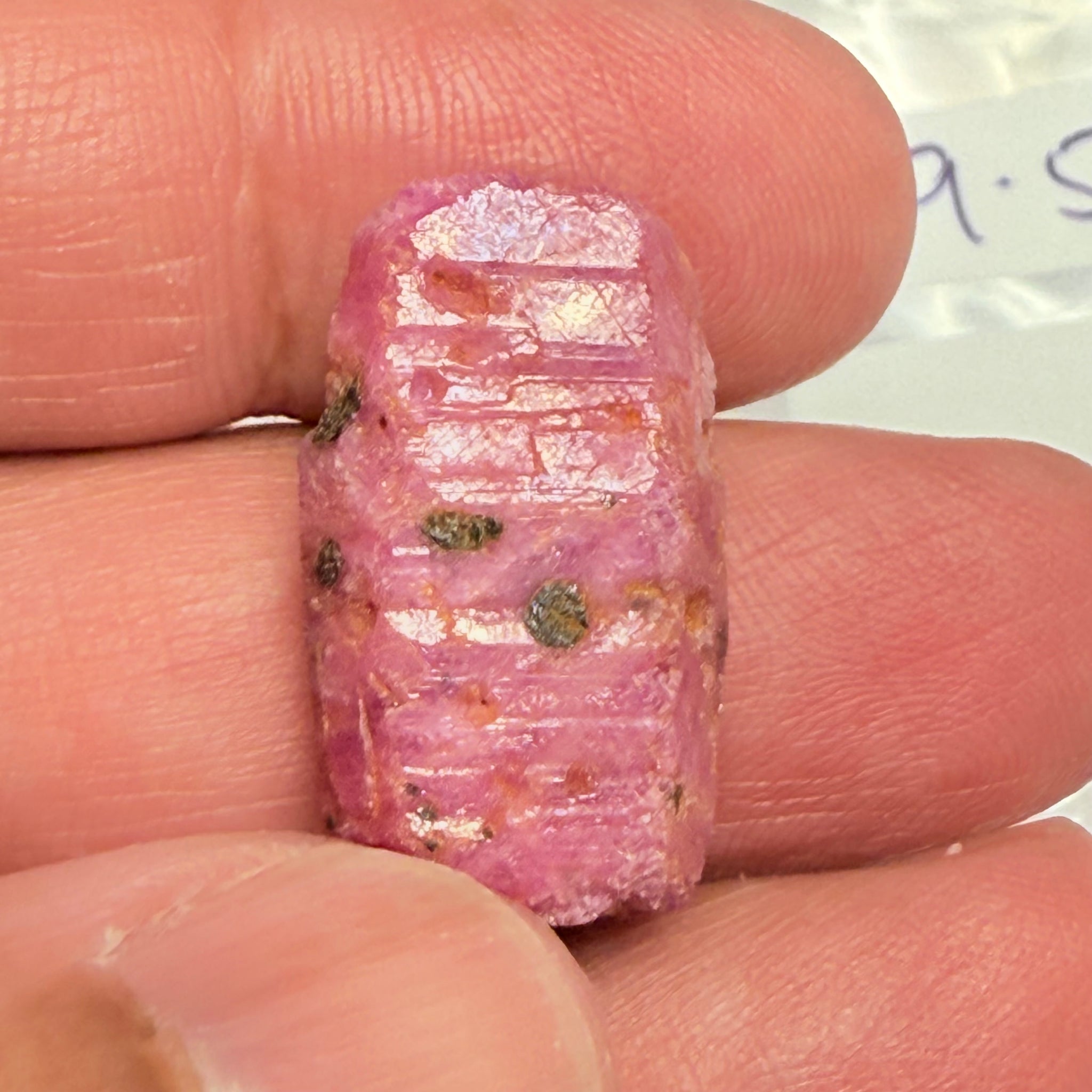 Sapphire Crystal, 9.50gm, Dodoma, Tanzania, Untreated Unheated