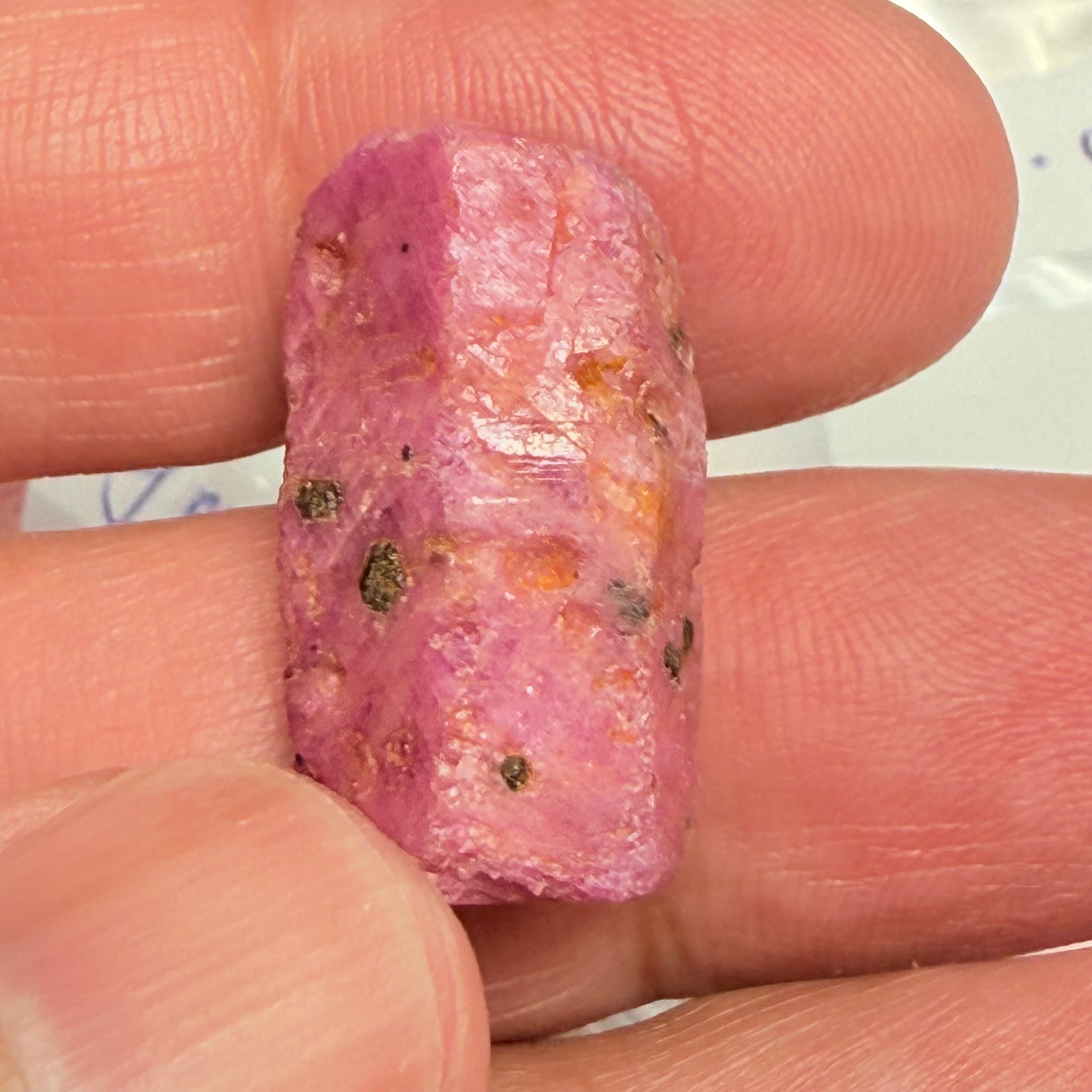 Sapphire Crystal, 9.50gm, Dodoma, Tanzania, Untreated Unheated