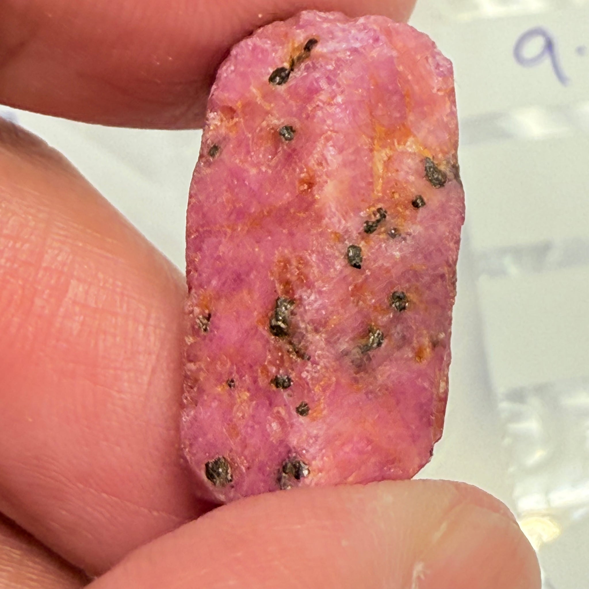 Sapphire Crystal, 9.50gm, Dodoma, Tanzania, Untreated Unheated