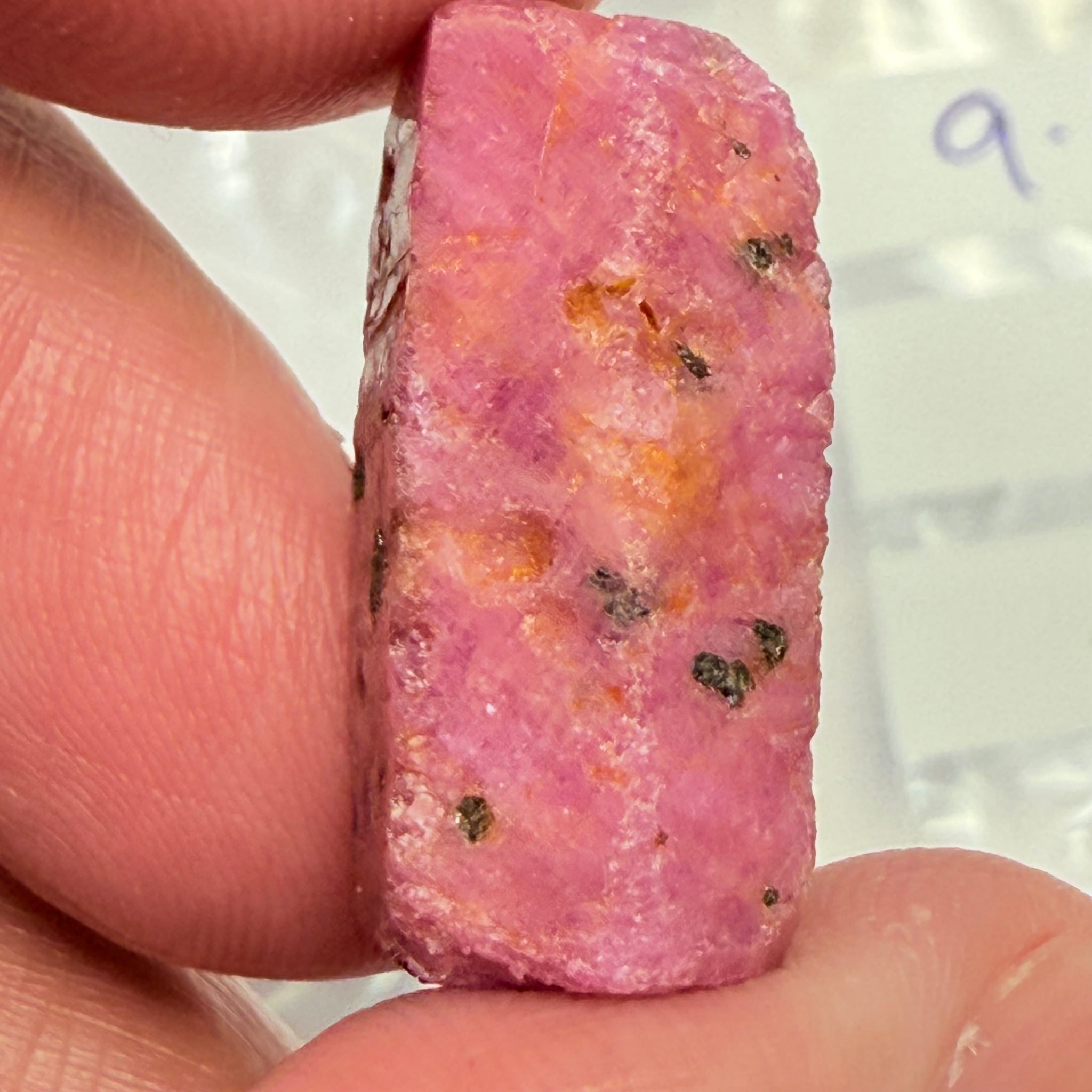 Sapphire Crystal, 9.50gm, Dodoma, Tanzania, Untreated Unheated